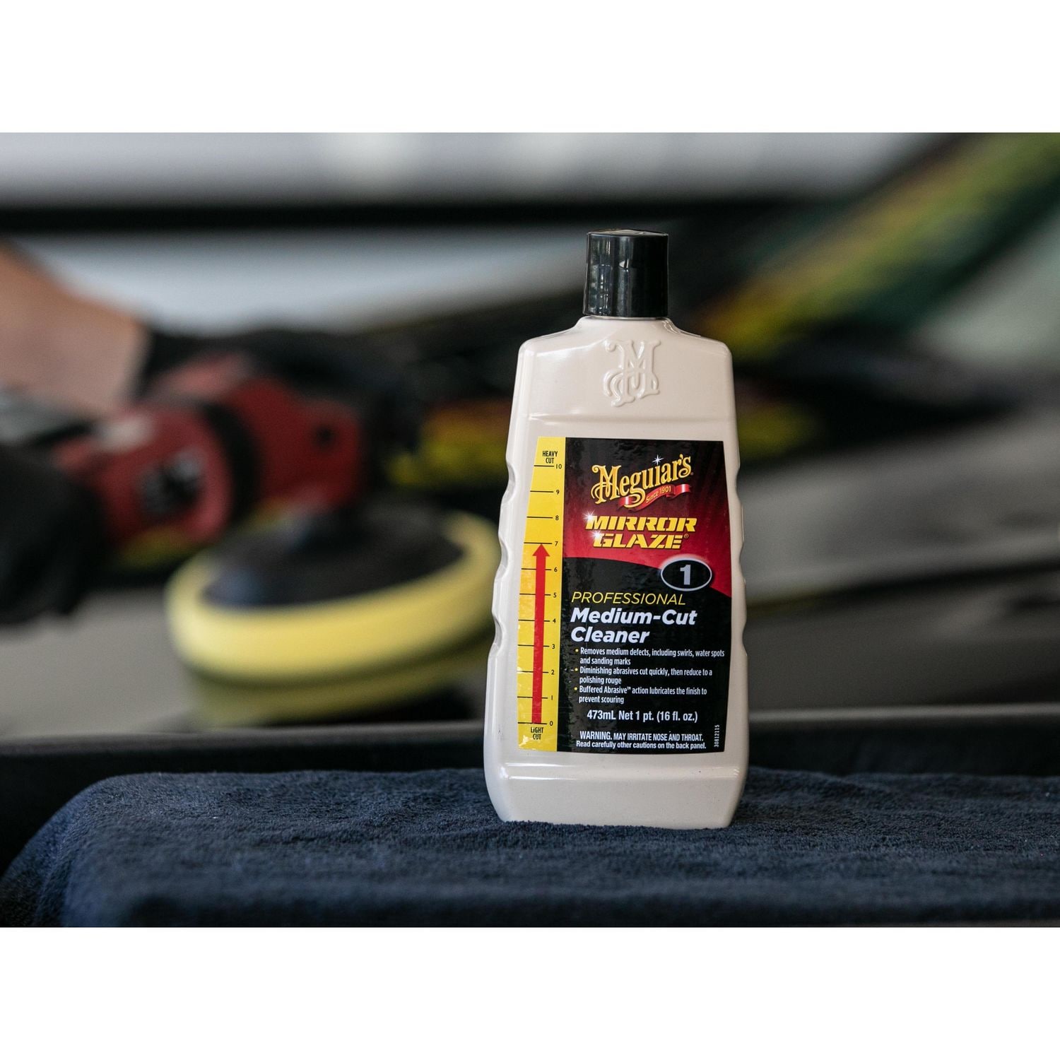 Meguiar's M1 Mirror Glaze Medium-Cut Cleaner 16oz