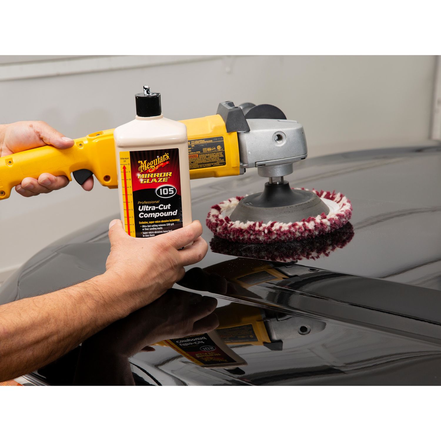 Meguiar's M105 Mirror Glaze Ultra-Cut Compound 32oz