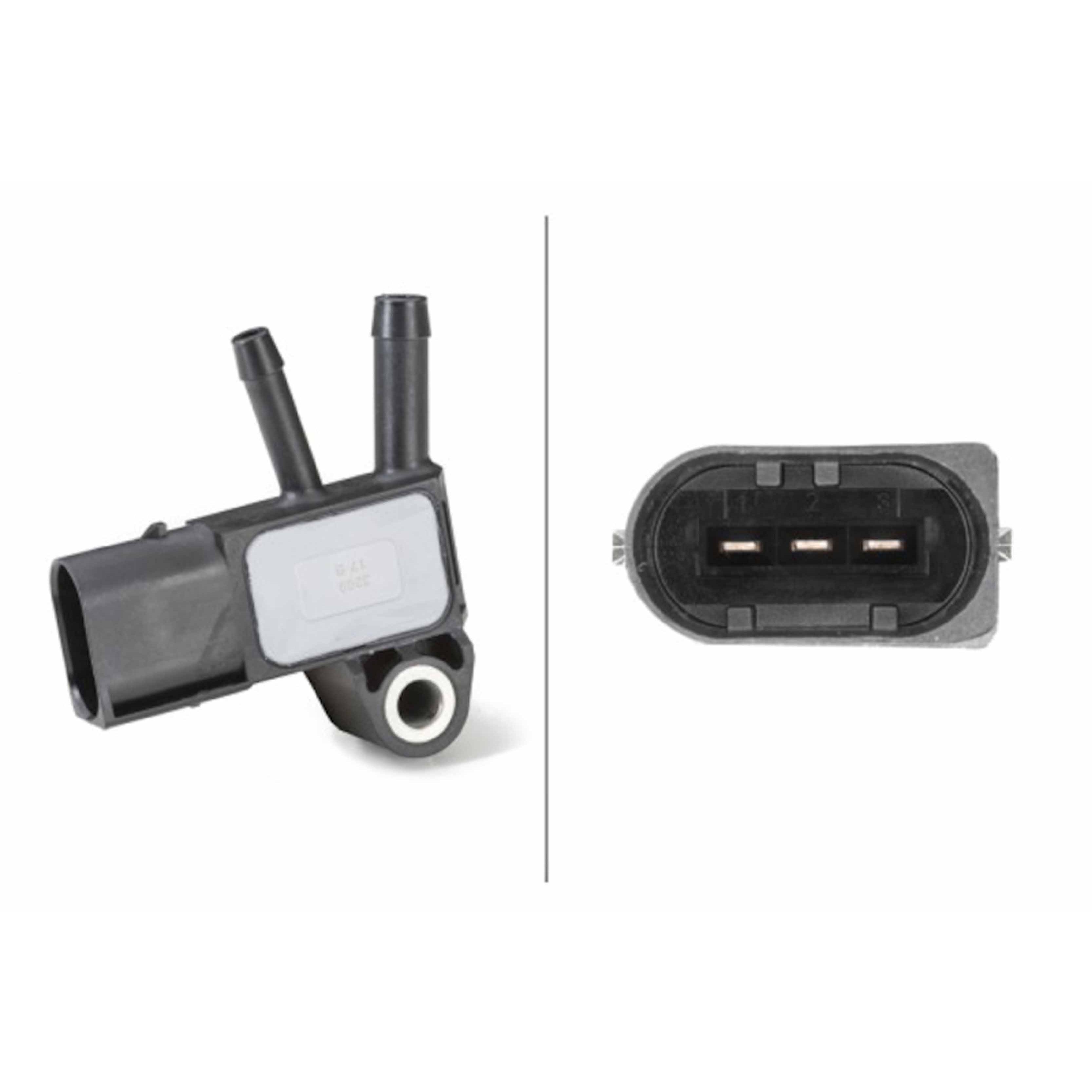 Hella  Exhaust Gas Differential Pressure Sensor 009409171 for GMC Savana 3500