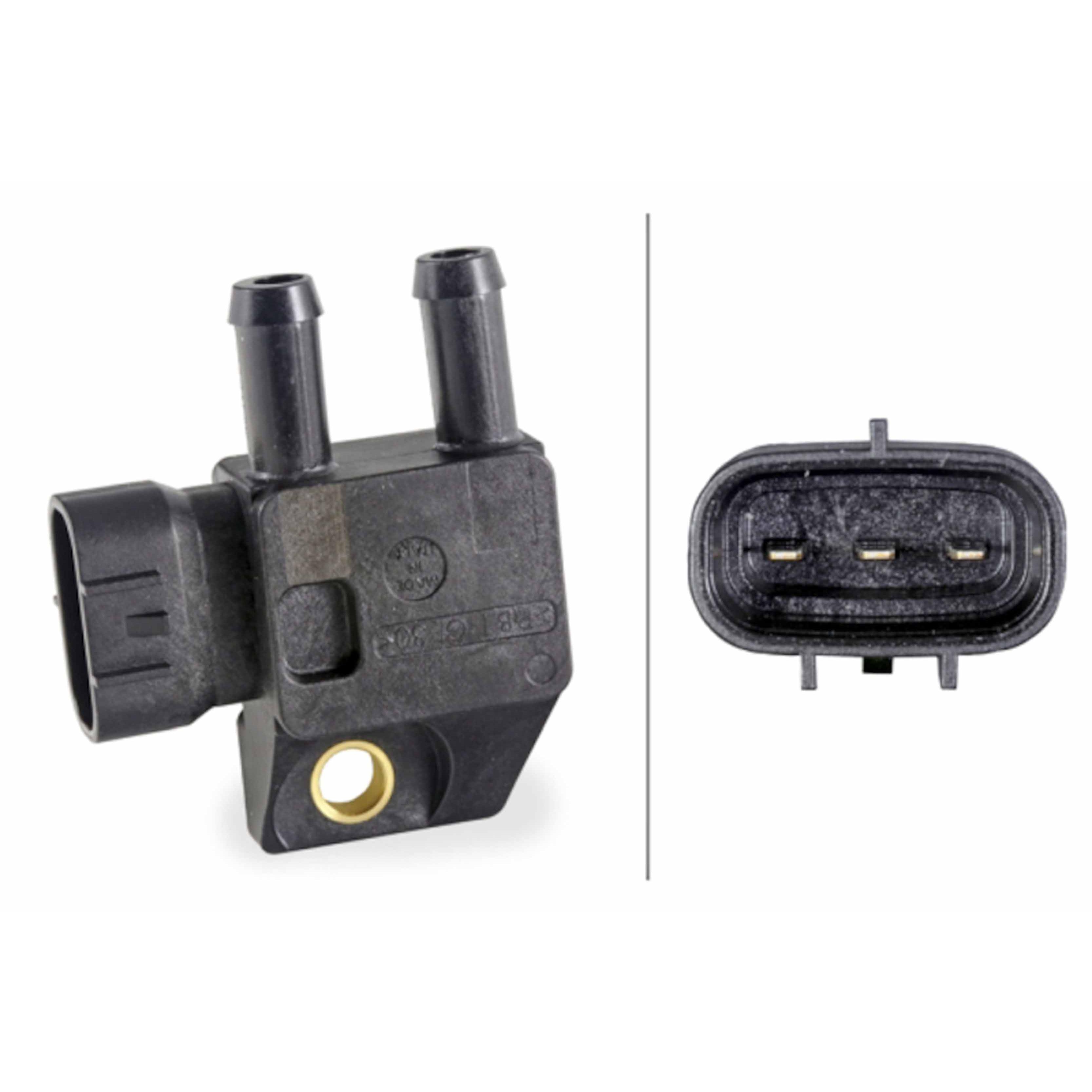 Hella  Exhaust Gas Differential Pressure Sensor 009409291 for GMC Savana 3500