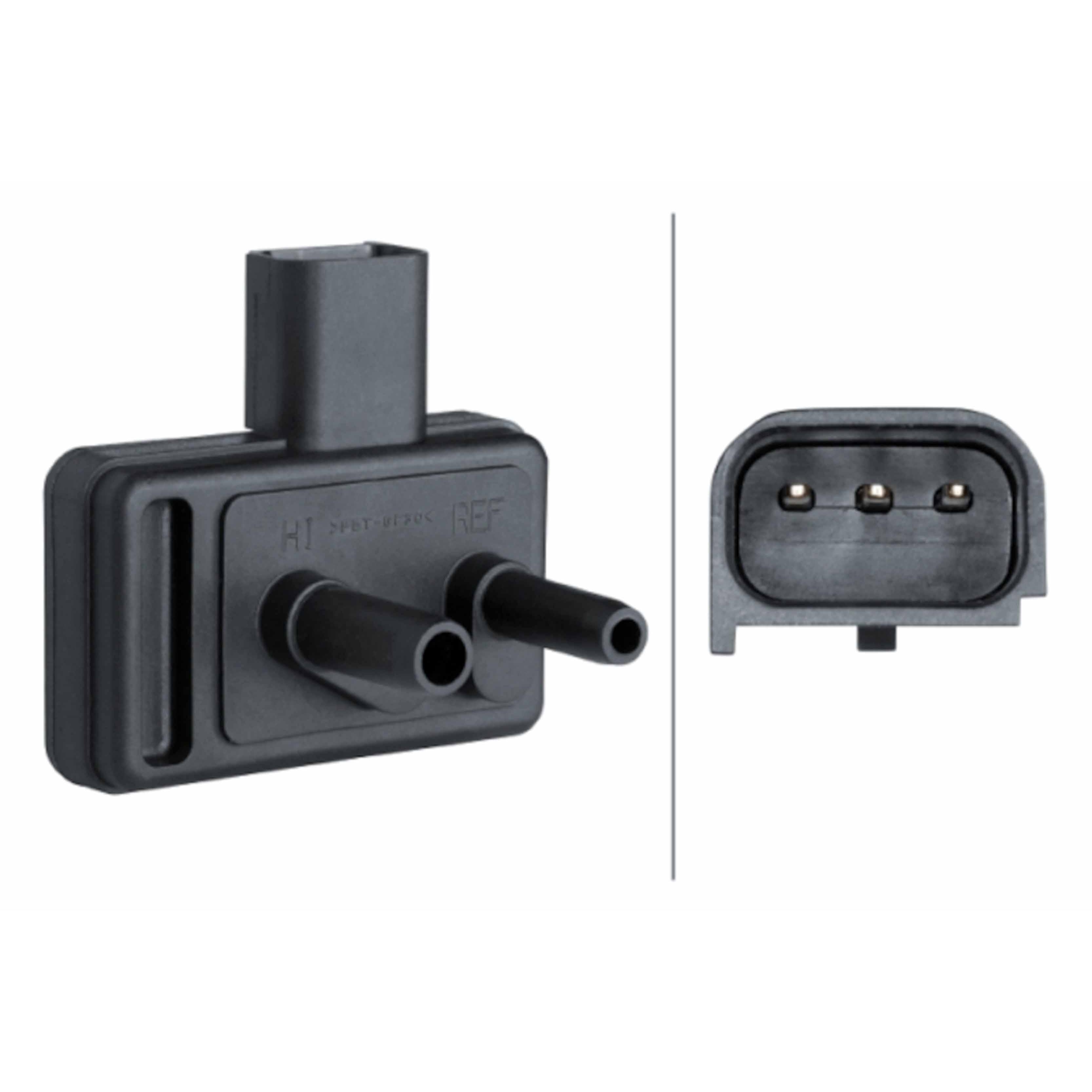 Hella  Exhaust Gas Differential Pressure Sensor 009409431 for GMC Savana 3500