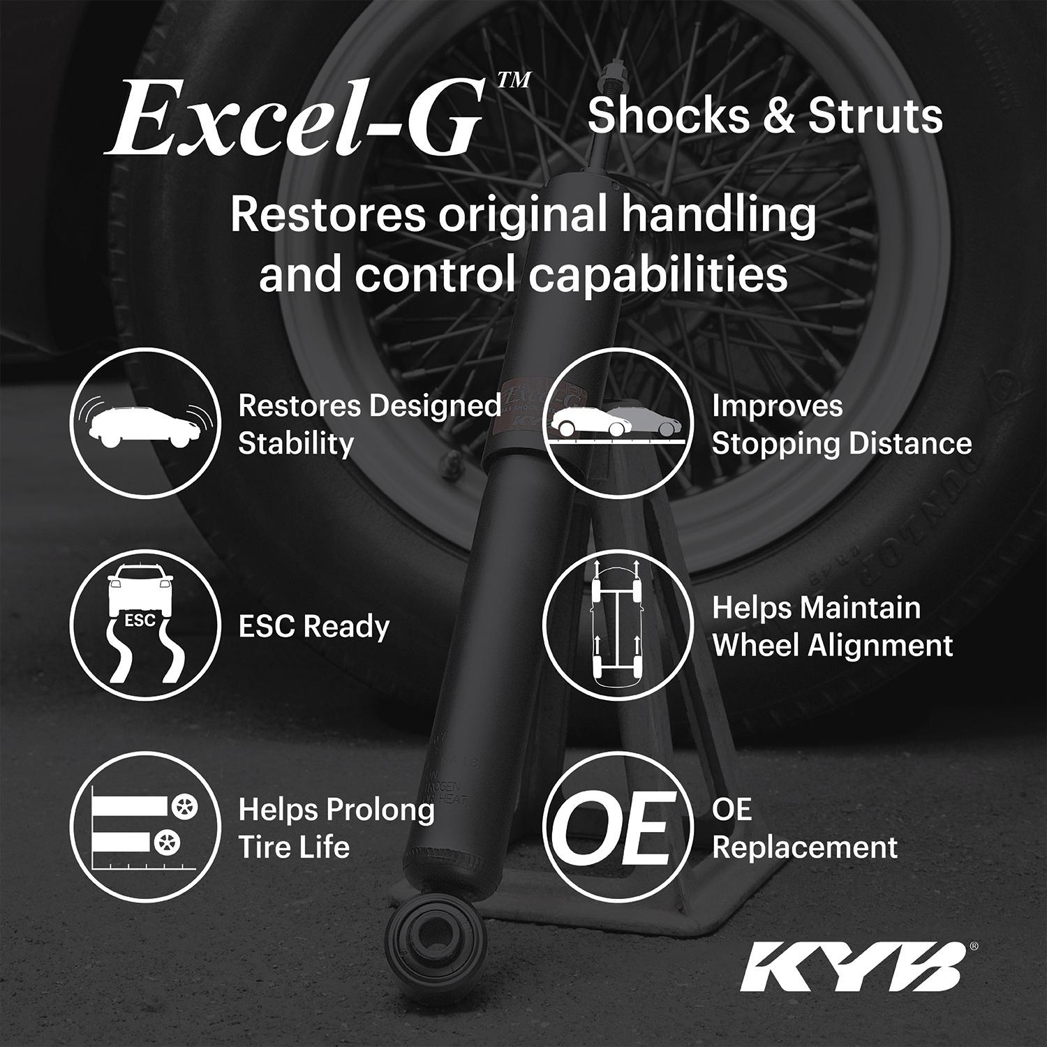 KYB Excel-G Suspension Strut 341419 | AutoZone