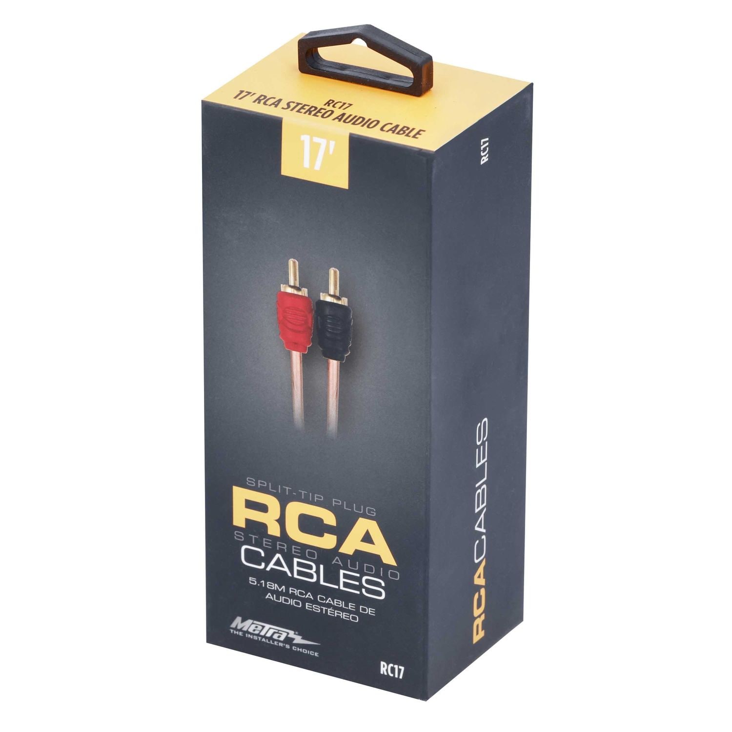AURIX RCAケーブル STING-2600 約5m4本セット Metra Electronics RCA Cable RC17 | AutoZone