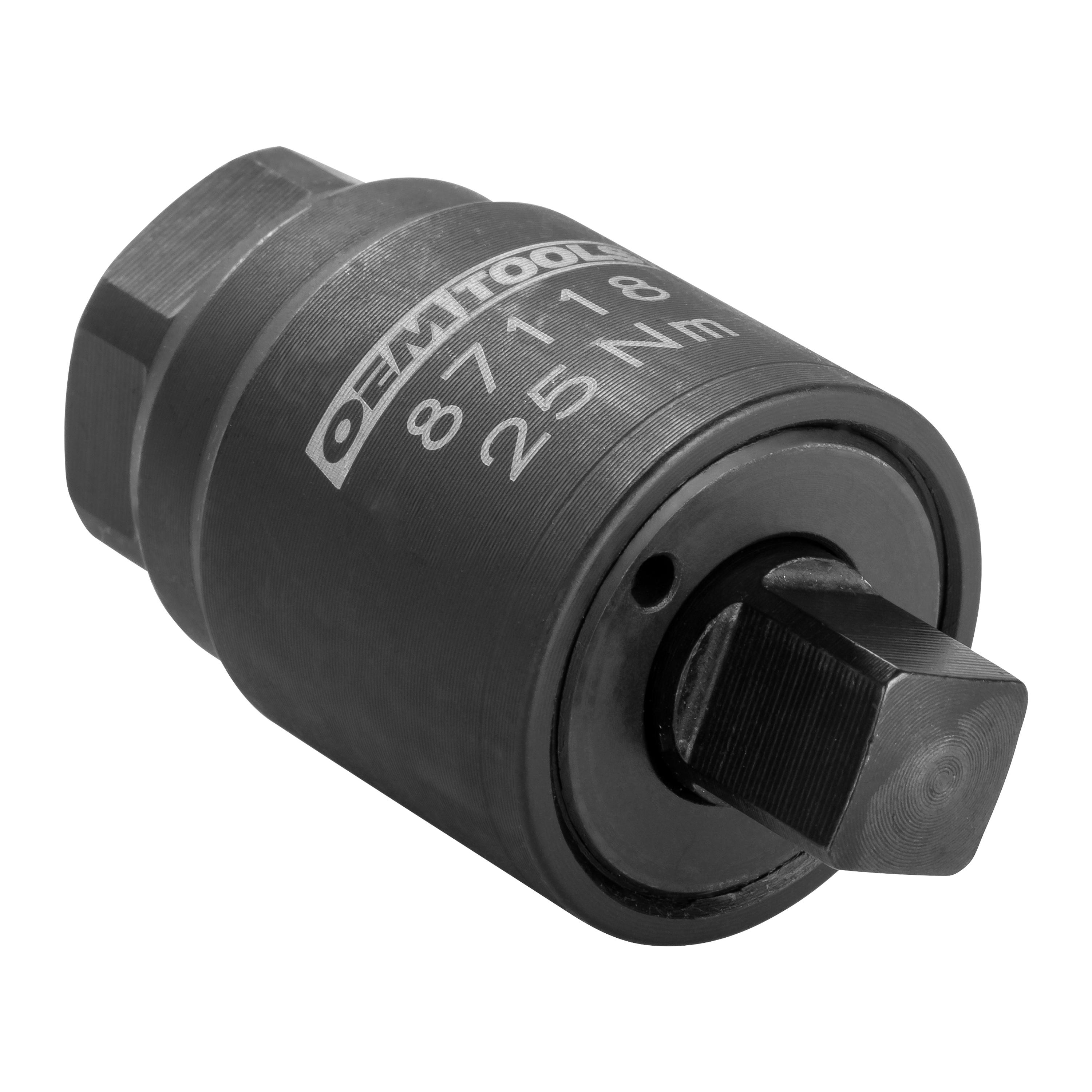 OEMTOOLS 3/8in Drive 25 Nm Torque Limiting Adapter for Oil Filter