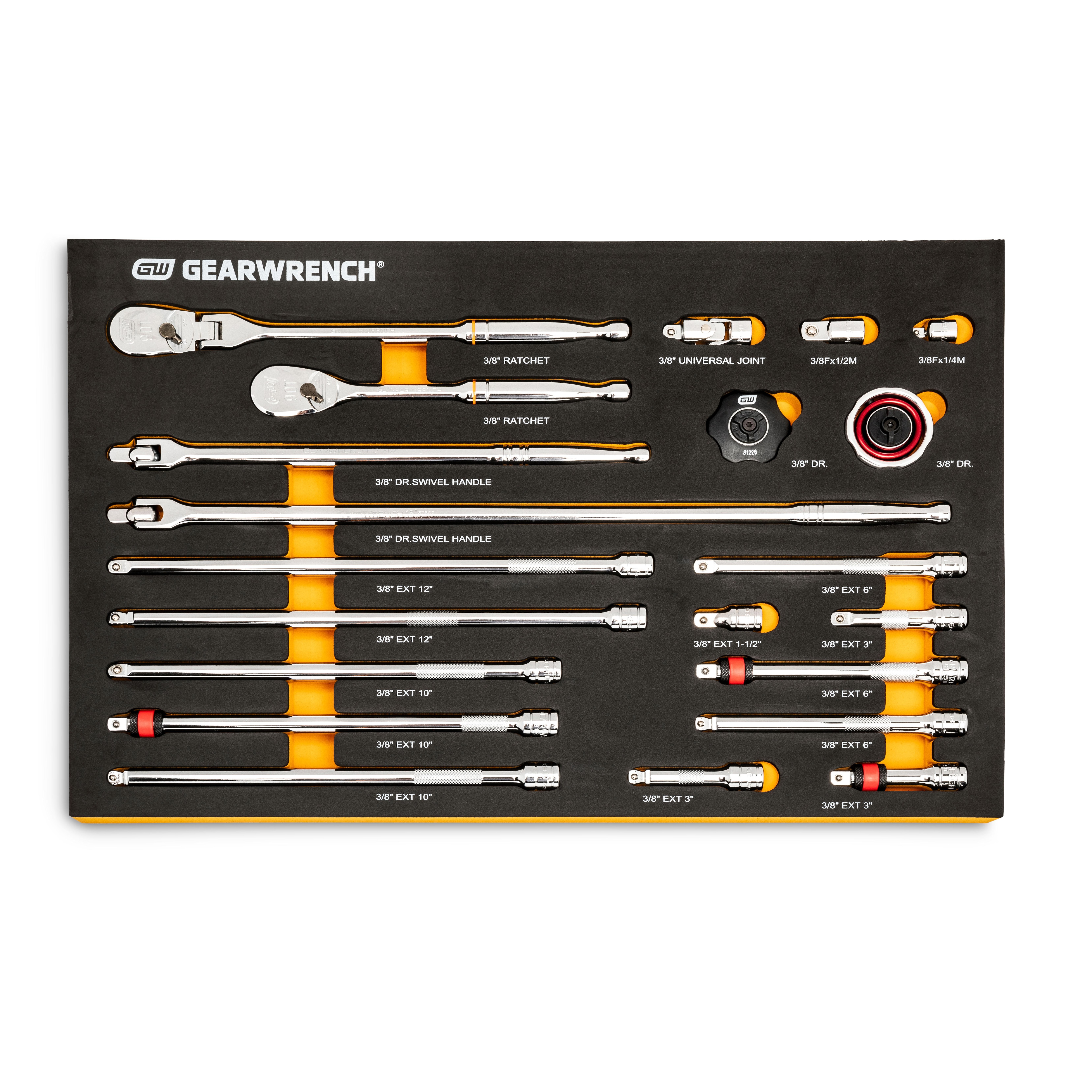 Gearwrench Ratchet and Socket Set 86521 | AutoZone