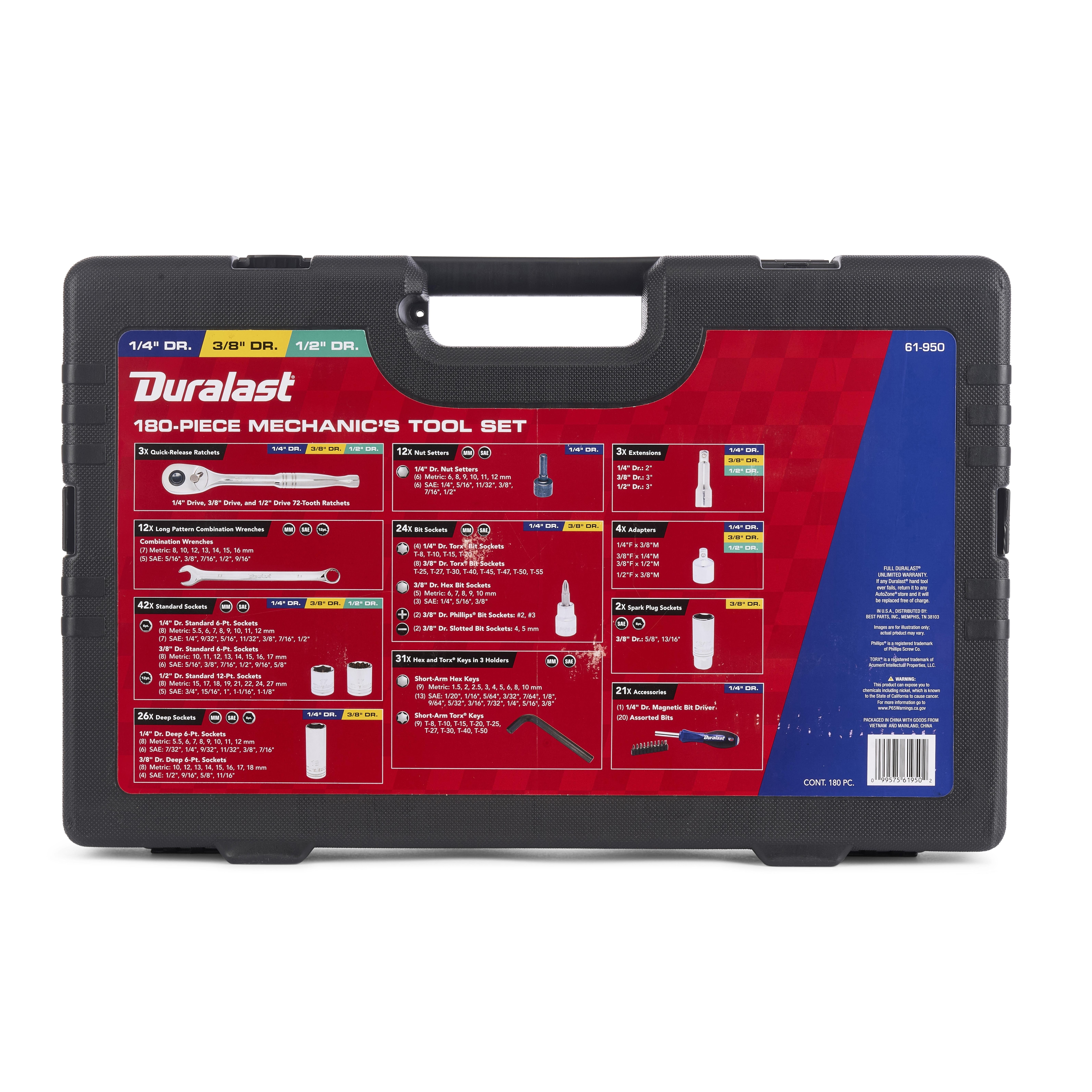 Duralast Socket Wrench Kit