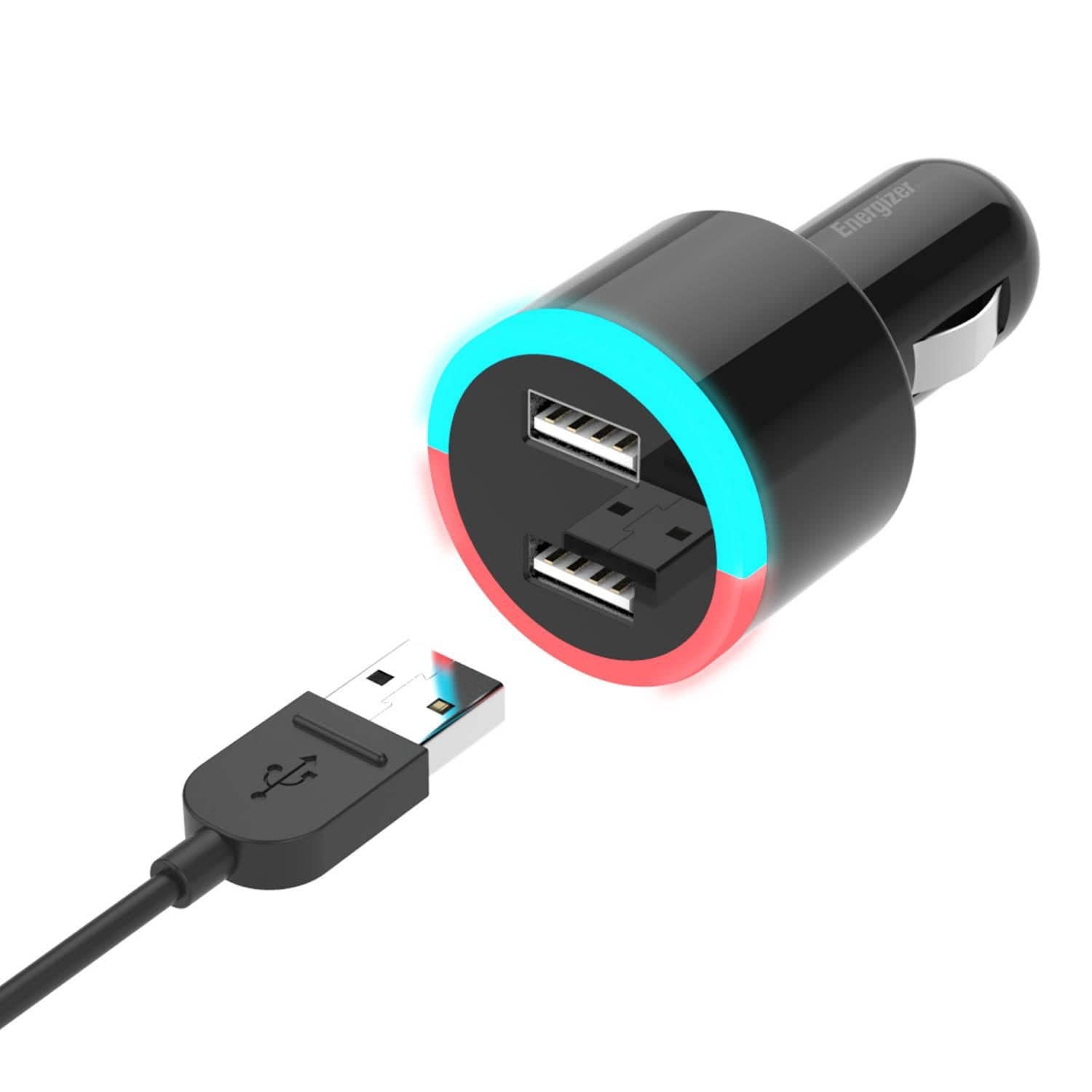 Energizer 2 Port LED Car Charger | AutoZone
