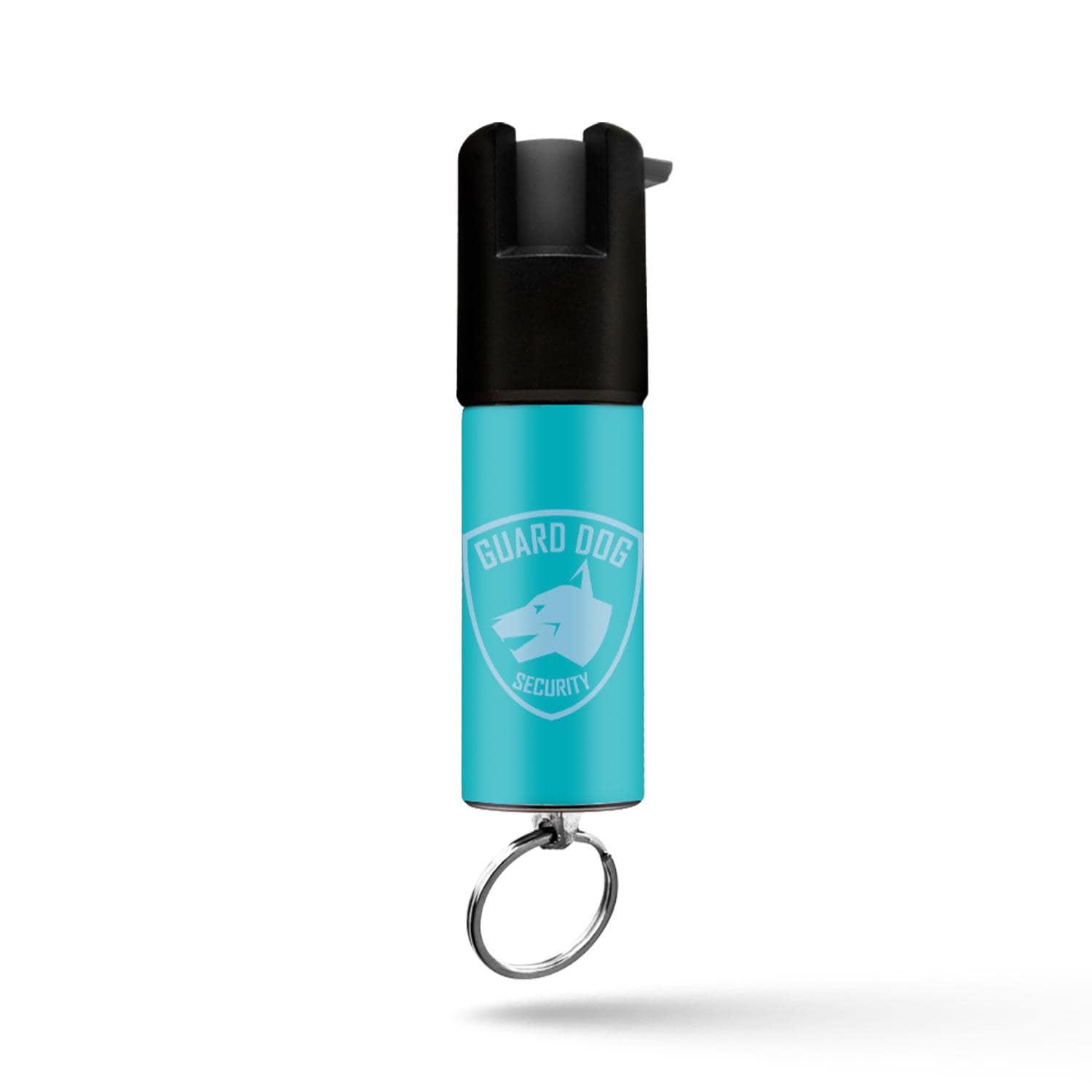 Guard Dog Security Pepper Spray Keychain Teal 16ft Distance Max