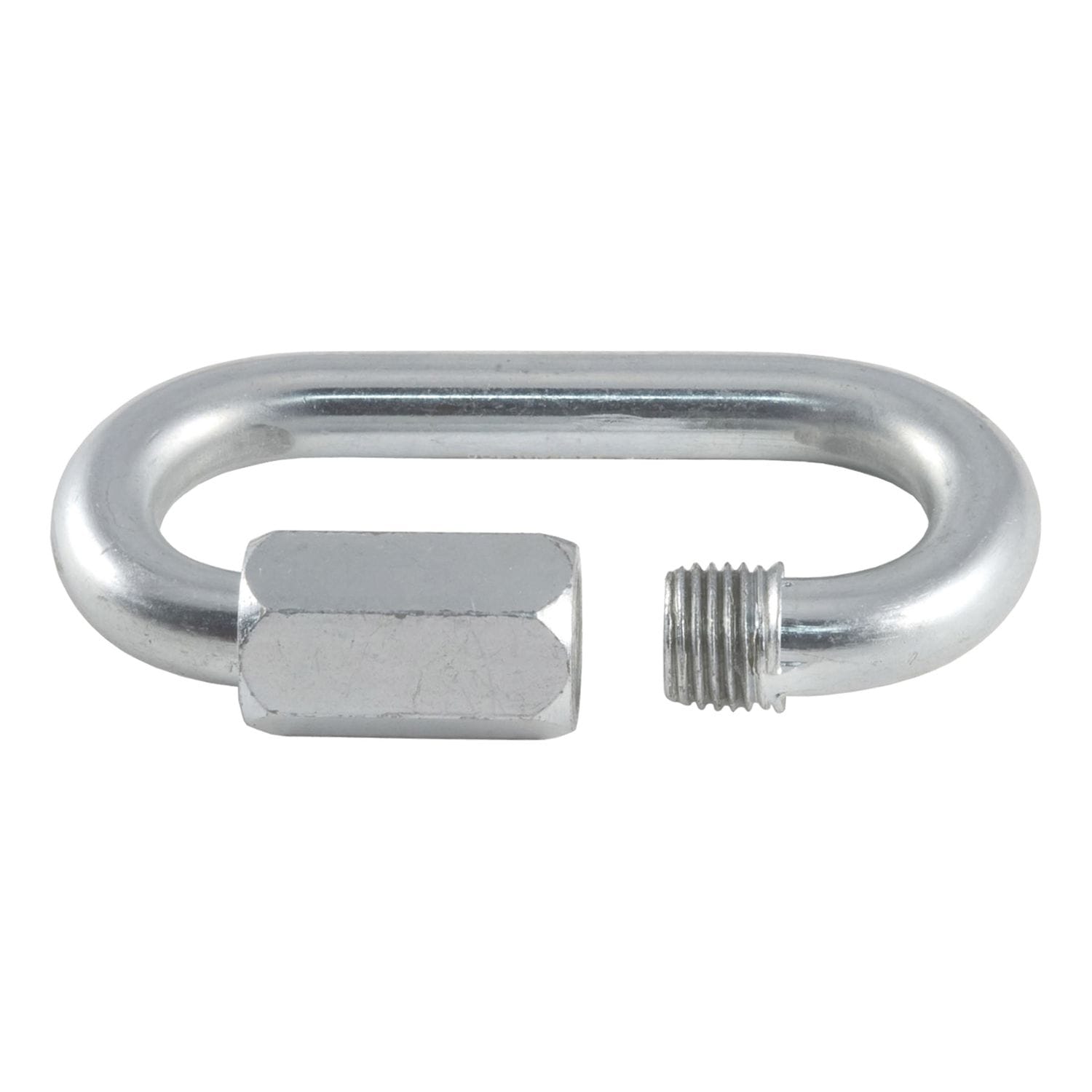 Curt Manufacturing Weld-On Safety Chain Loop – 4000 Lb Rated, Raw Steel Finish For DIY Trailer Welding Projects (49950)