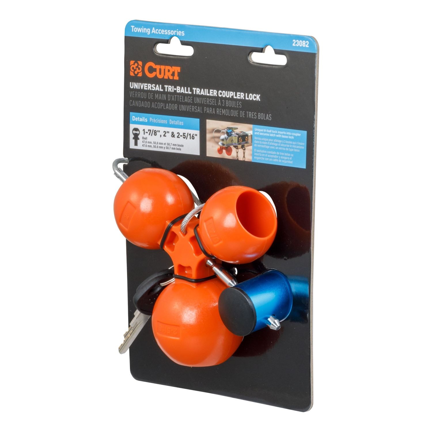 Curt Universal Coupler Lock