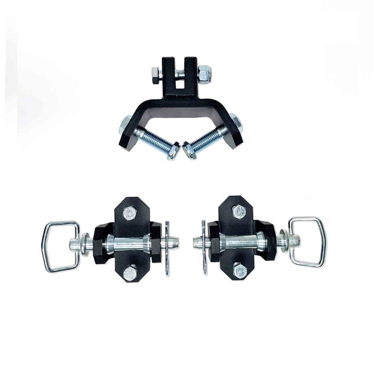 BulletProof Hitches Gancio Rimorchio Regolabile - 15,2 Cm Con Doppia Sfera 5,1 E 6,5 Cm, Capacità 10 Kg, Acciaio Nero