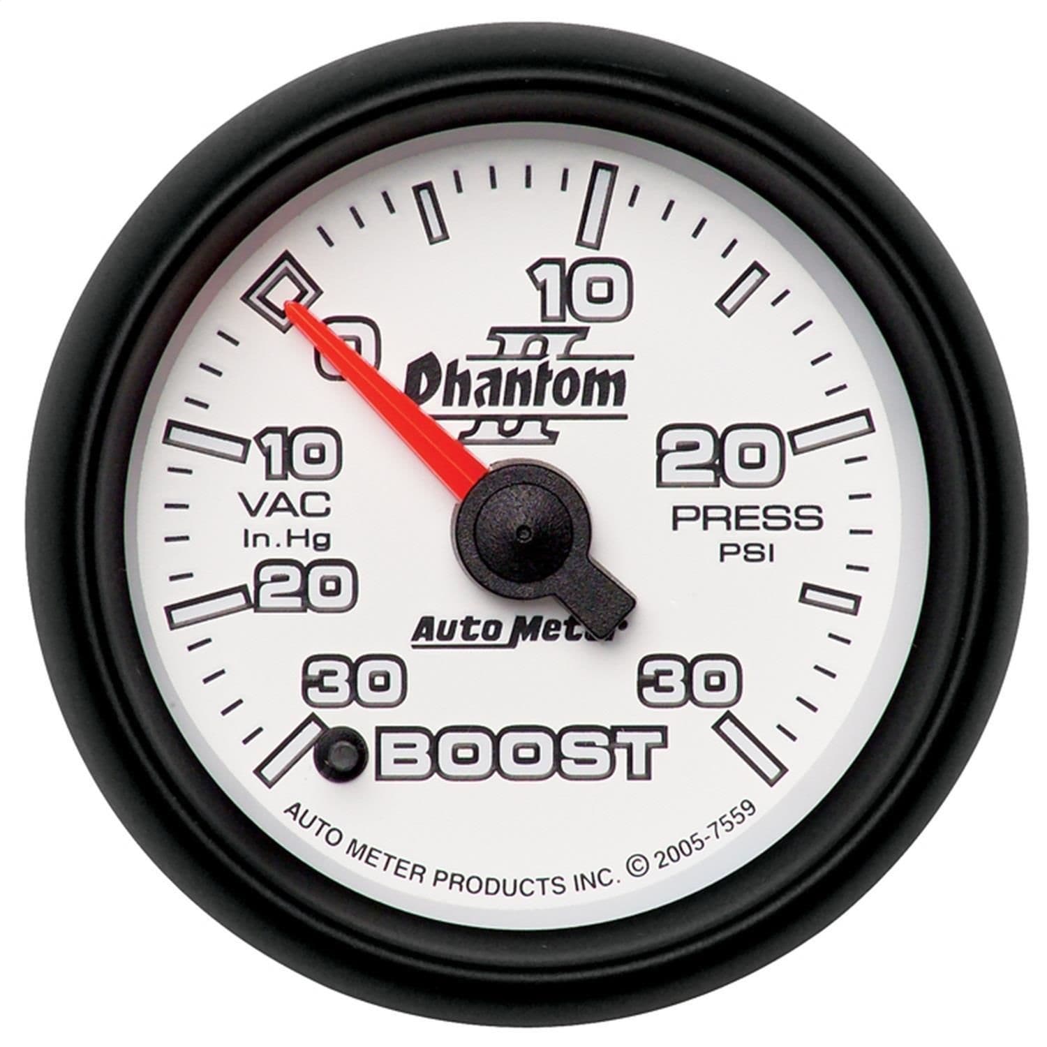 AutoMeter Phantom II Vacuum & Boost Gauge - AutoZone