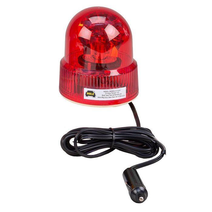 Wolo Red Dome Style Warning Light | AutoZone