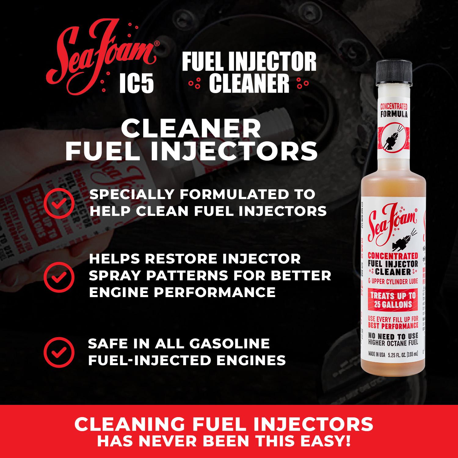 Sea Foam Concentrated Fuel Injector Cleaner 5.25oz | AutoZone