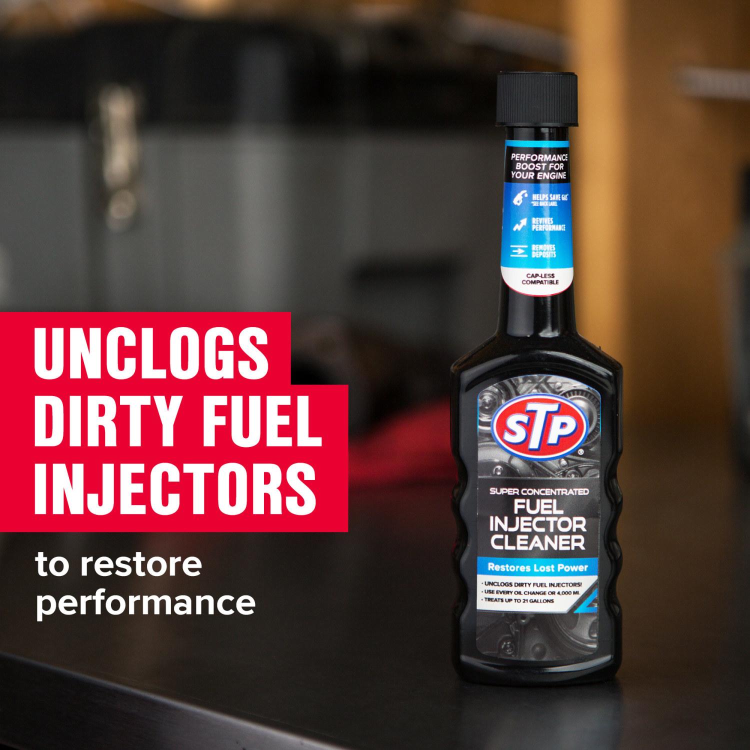 STP Super Concentrated Fuel Injector Cleaner 5.25oz 71153000407 | AutoZone