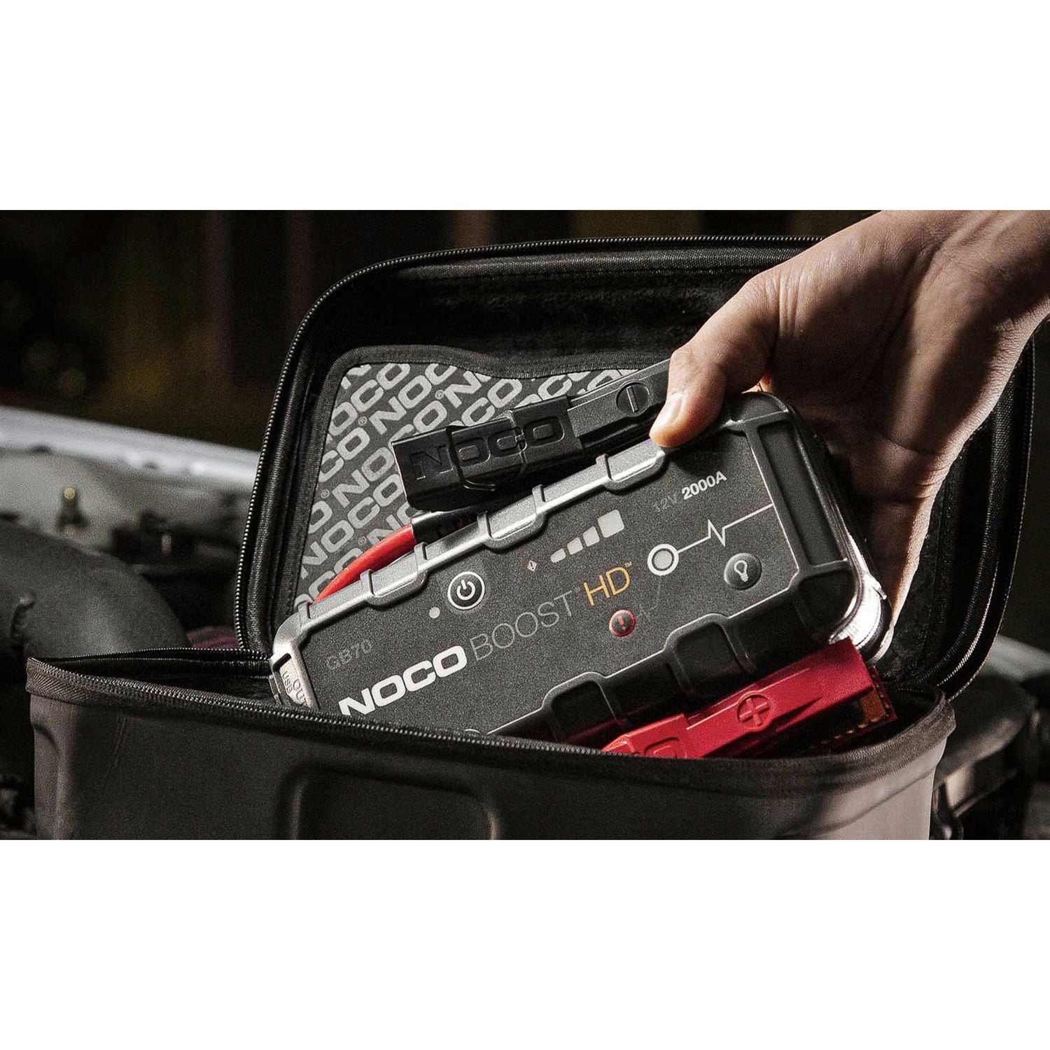 NOCO 2,000 Amps 12 Volt Boost Heavy Duty UltraSafe Lithium Jump Starter GB70