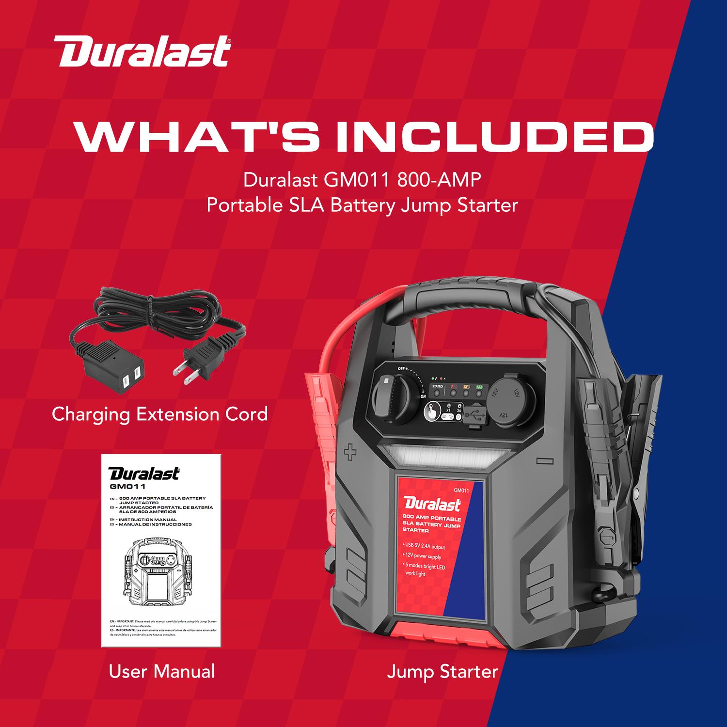 Duralast Vehicle Jump Starter DL800A