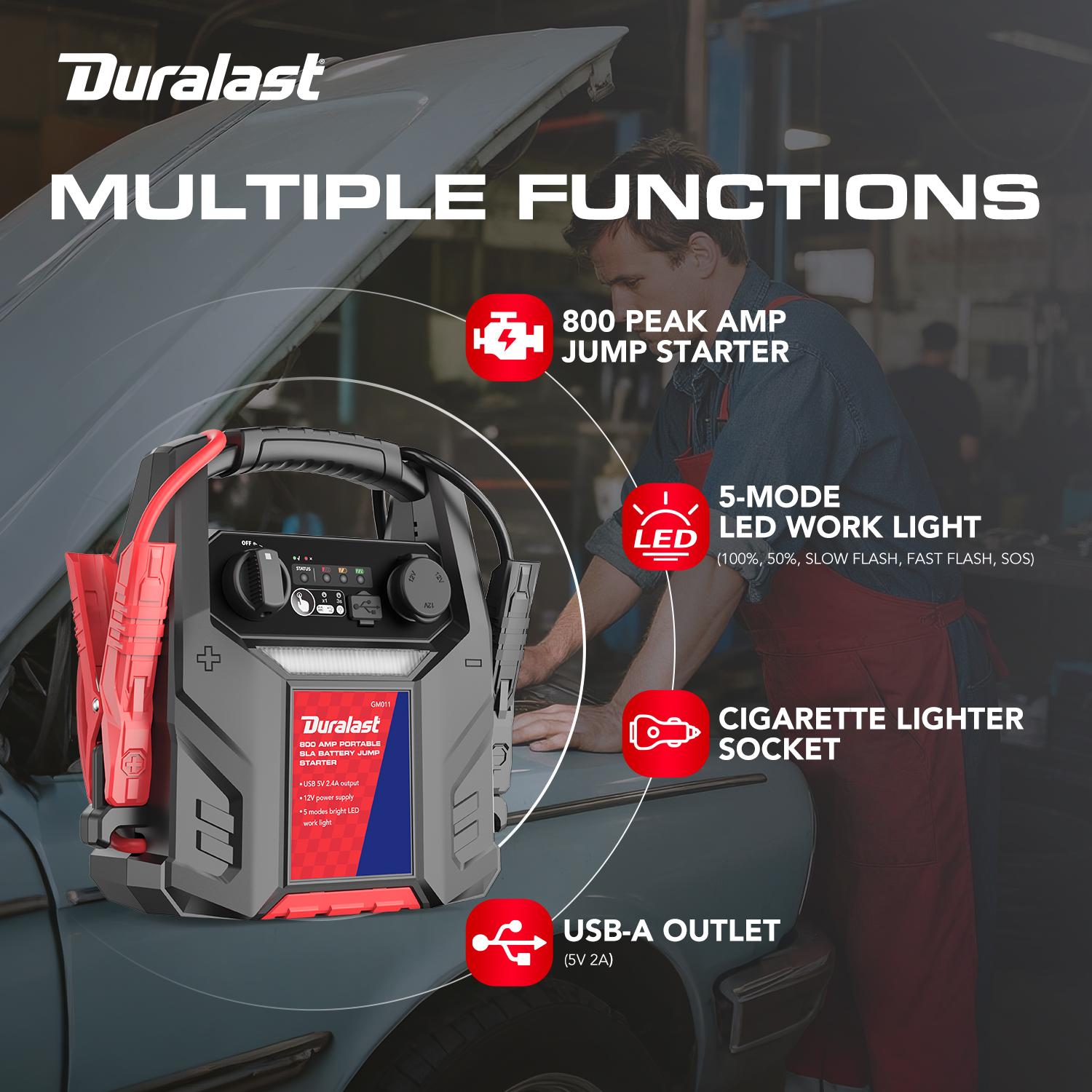Duralast Vehicle Jump Starter DL800A