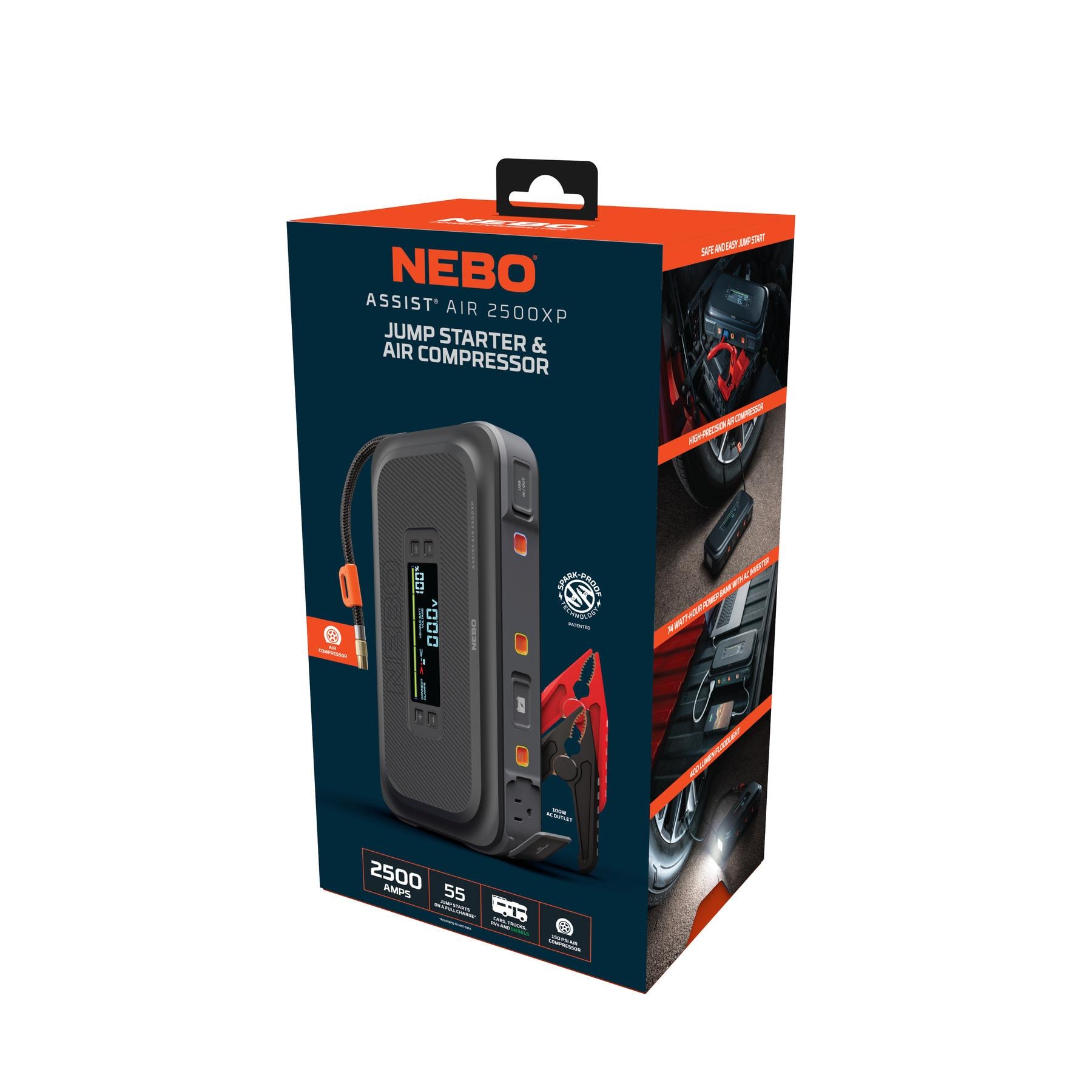 Nebo Assist Air 2500XP+ Jump Starter | AutoZone