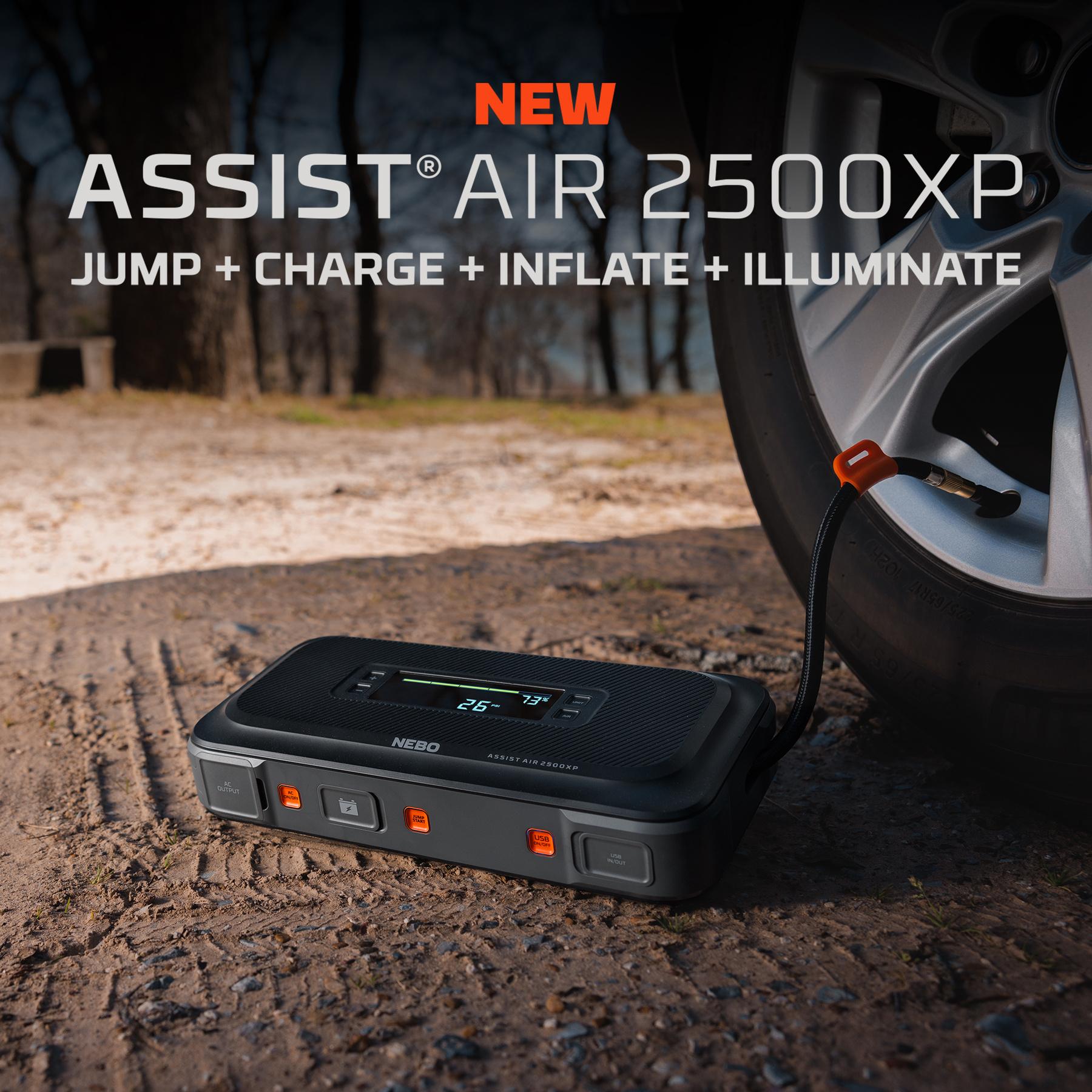 Nebo Assist Air 2500XP+ Jump Starter | AutoZone