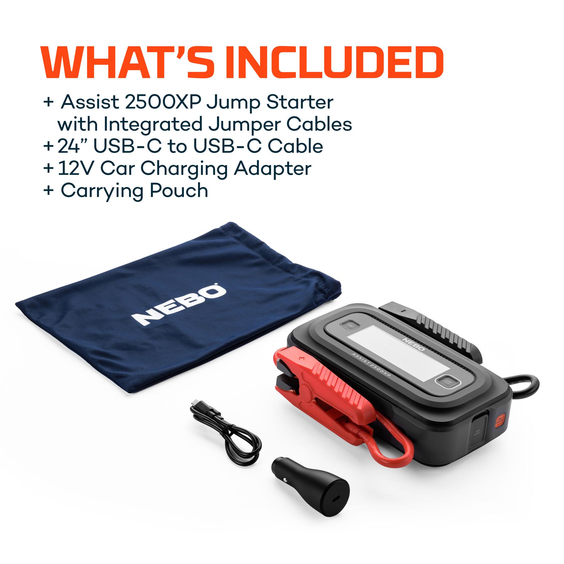 Nebo Assist 2500XP+ Jump Starter | AutoZone
