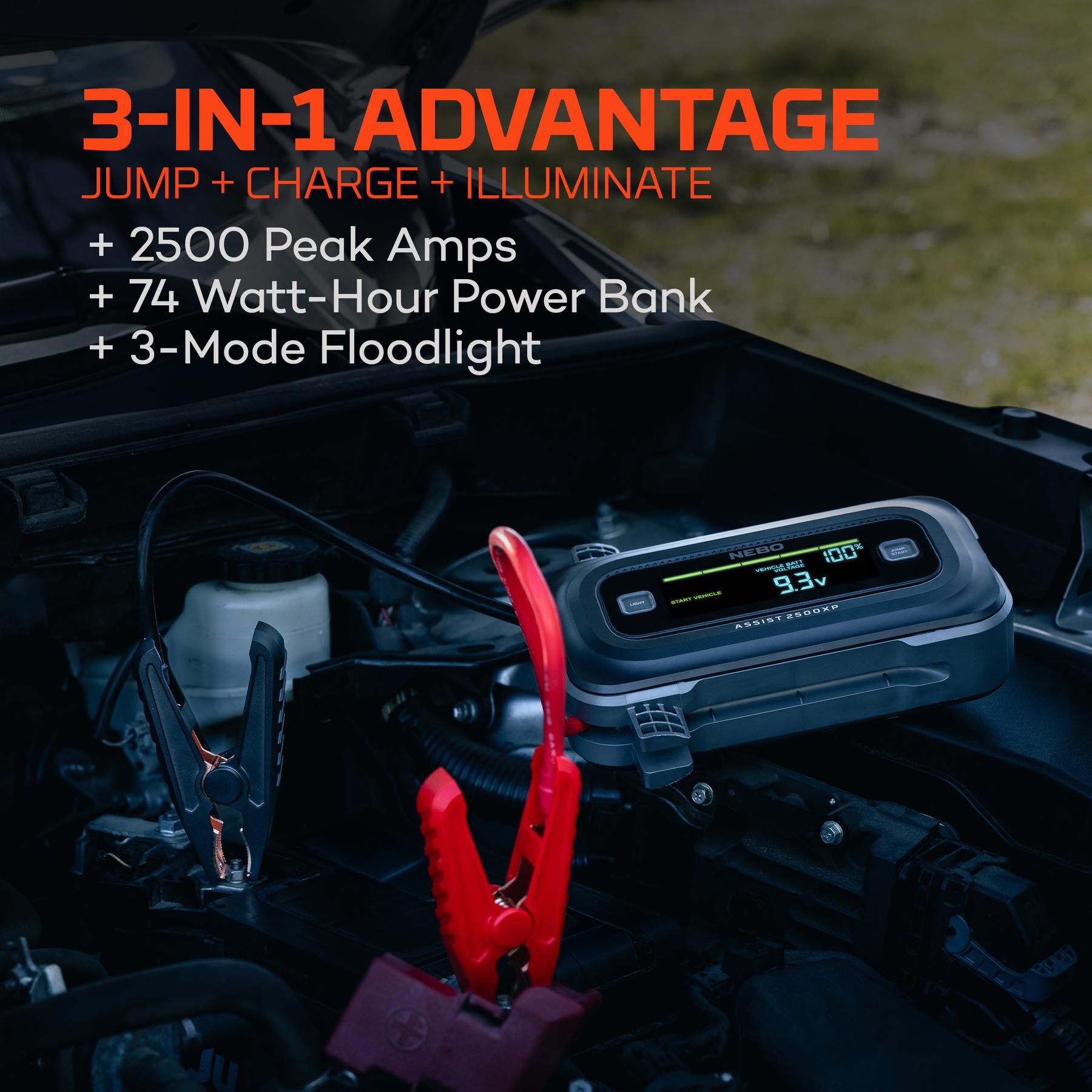 Auto Zone Jumpbox Nebo Assist 2500XP+ Jump Starter | AutoZone