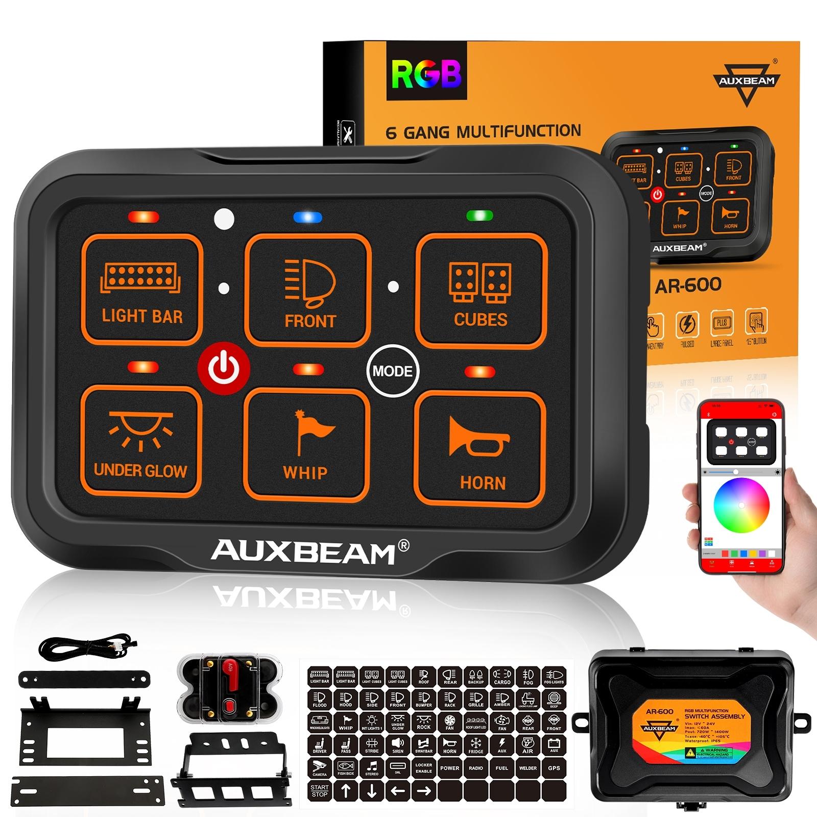 Auxbeam Off-Road Light Switch QP009889 | AutoZone