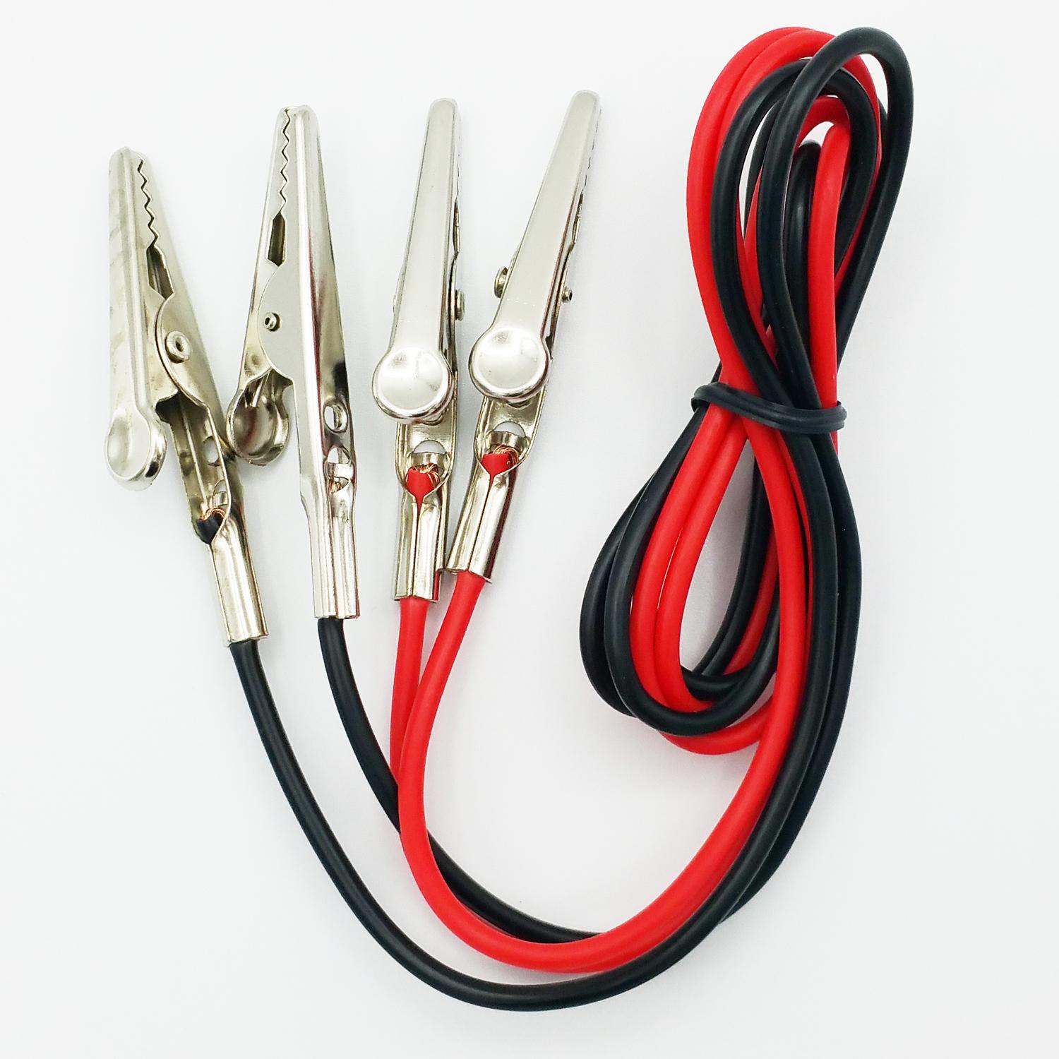 Cambridge Steel Test Leads with Alligator Clips 22GA 30in Length