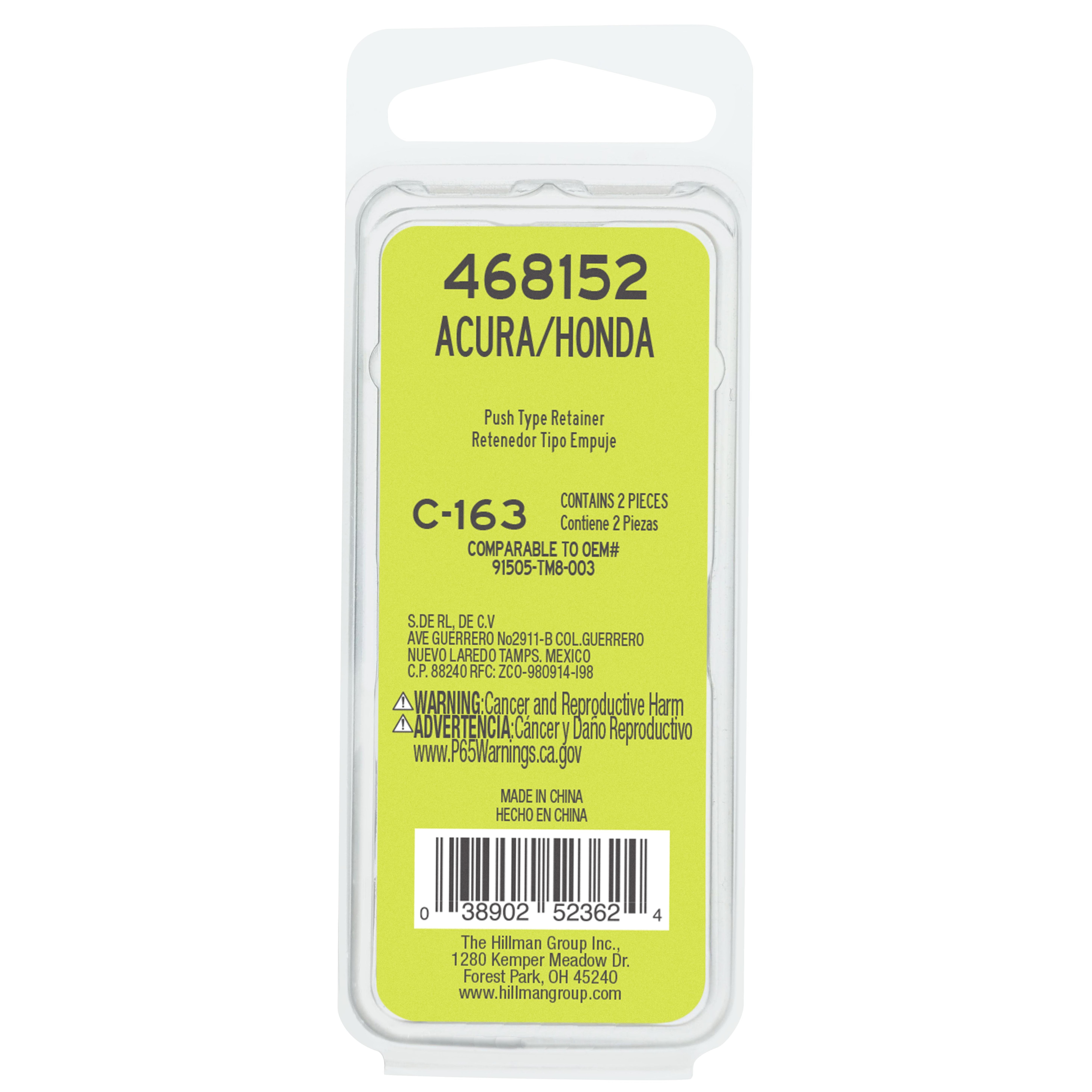 Needa Parts Push-In Fastener 468152 | AutoZone