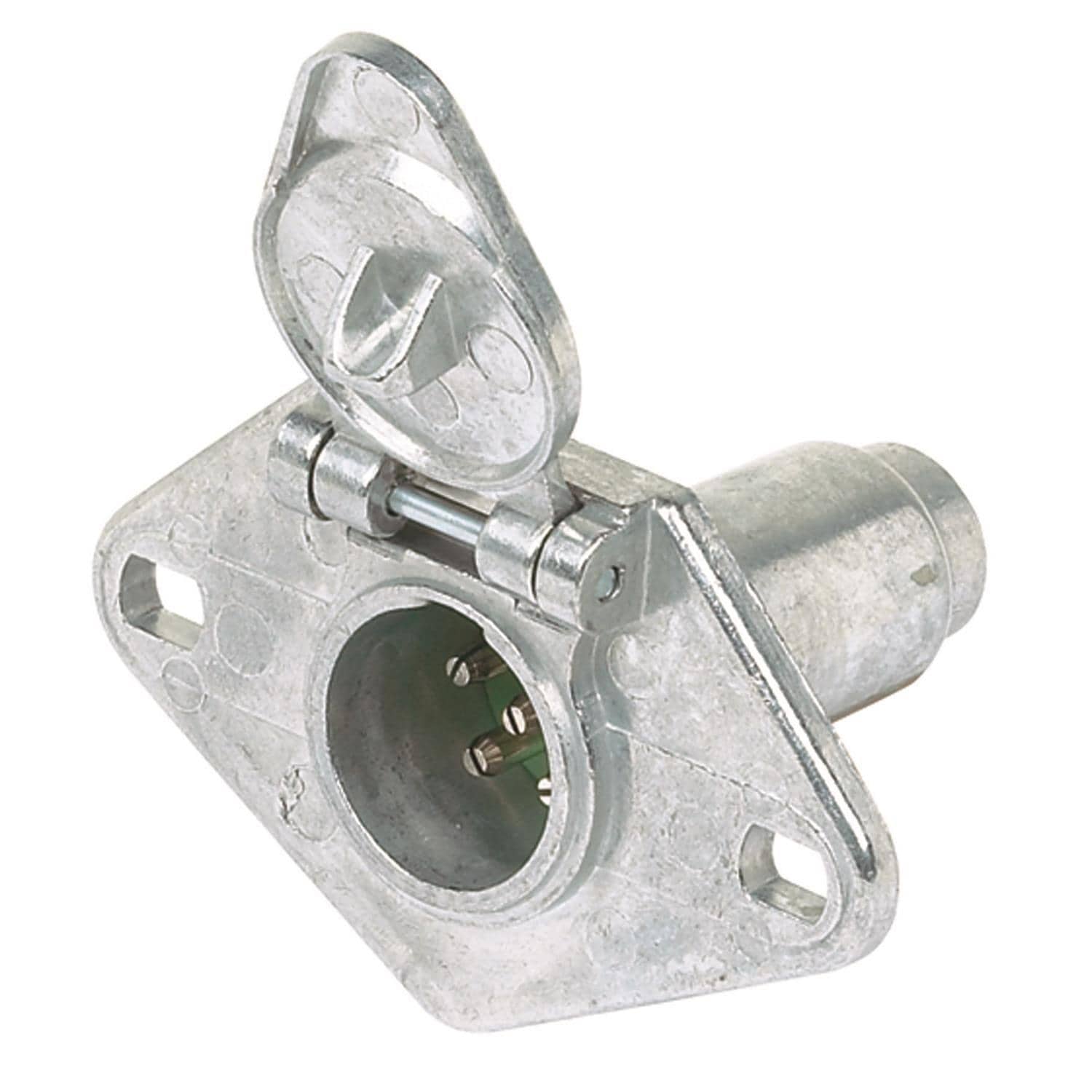 Hopkins 6-Pole Round Vehicle Side Connector | AutoZone