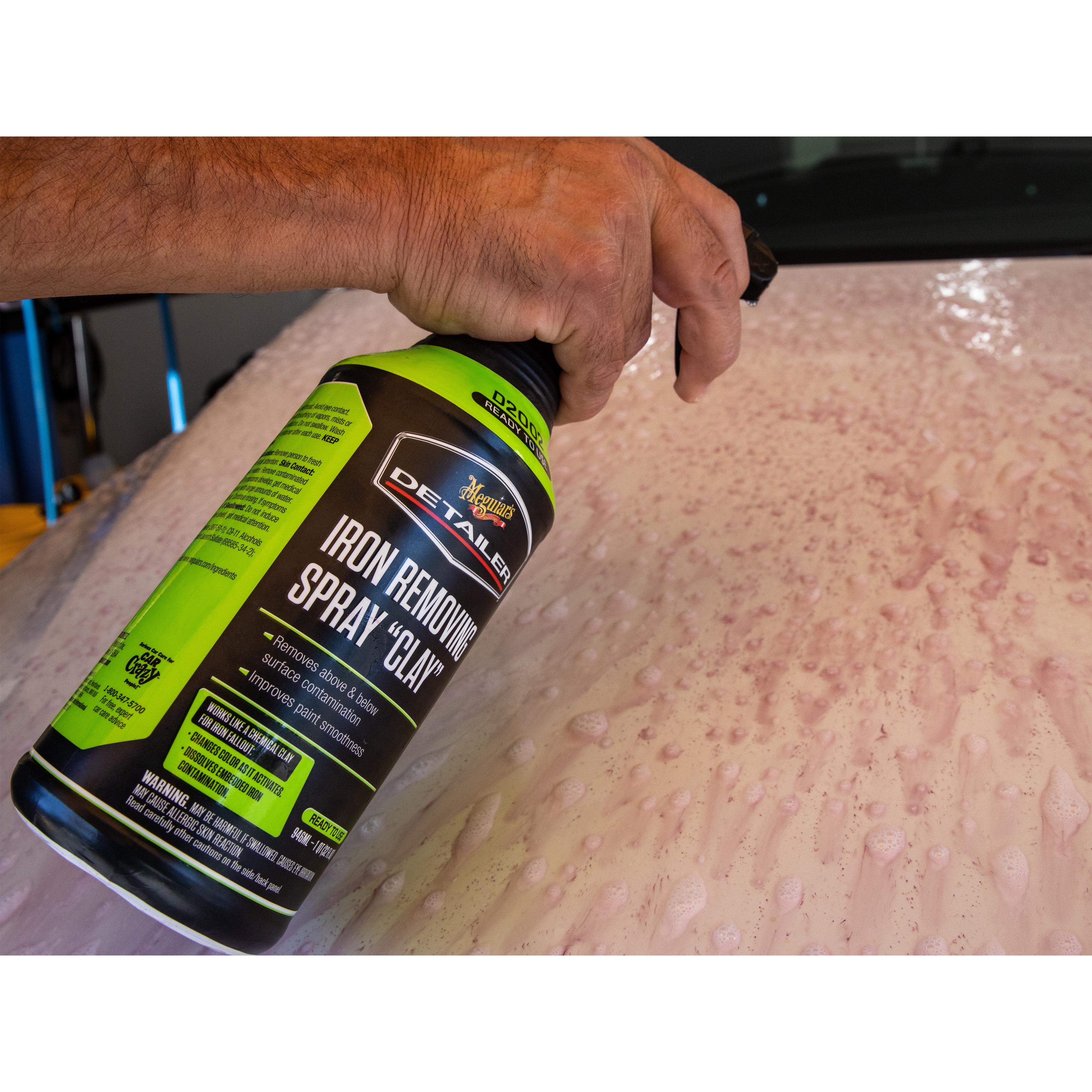 Meguiars meguiars マグアイアーズ マグワイアーズ 鉄粉粘土 Meguiar's Deep Cleaning Clay Lubricant RTU 32oz | AutoZone