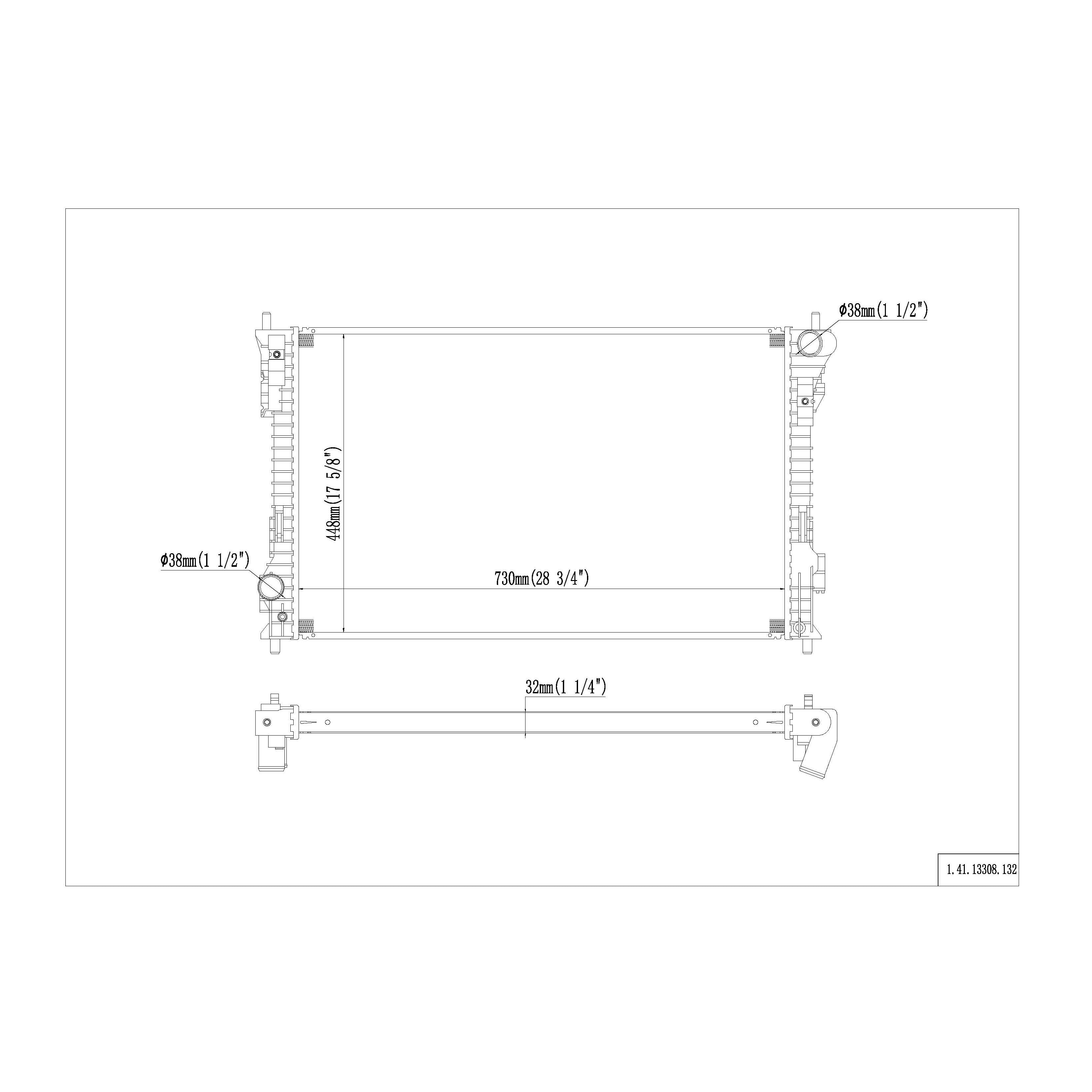 Duralast Radiator B13308 | AutoZone