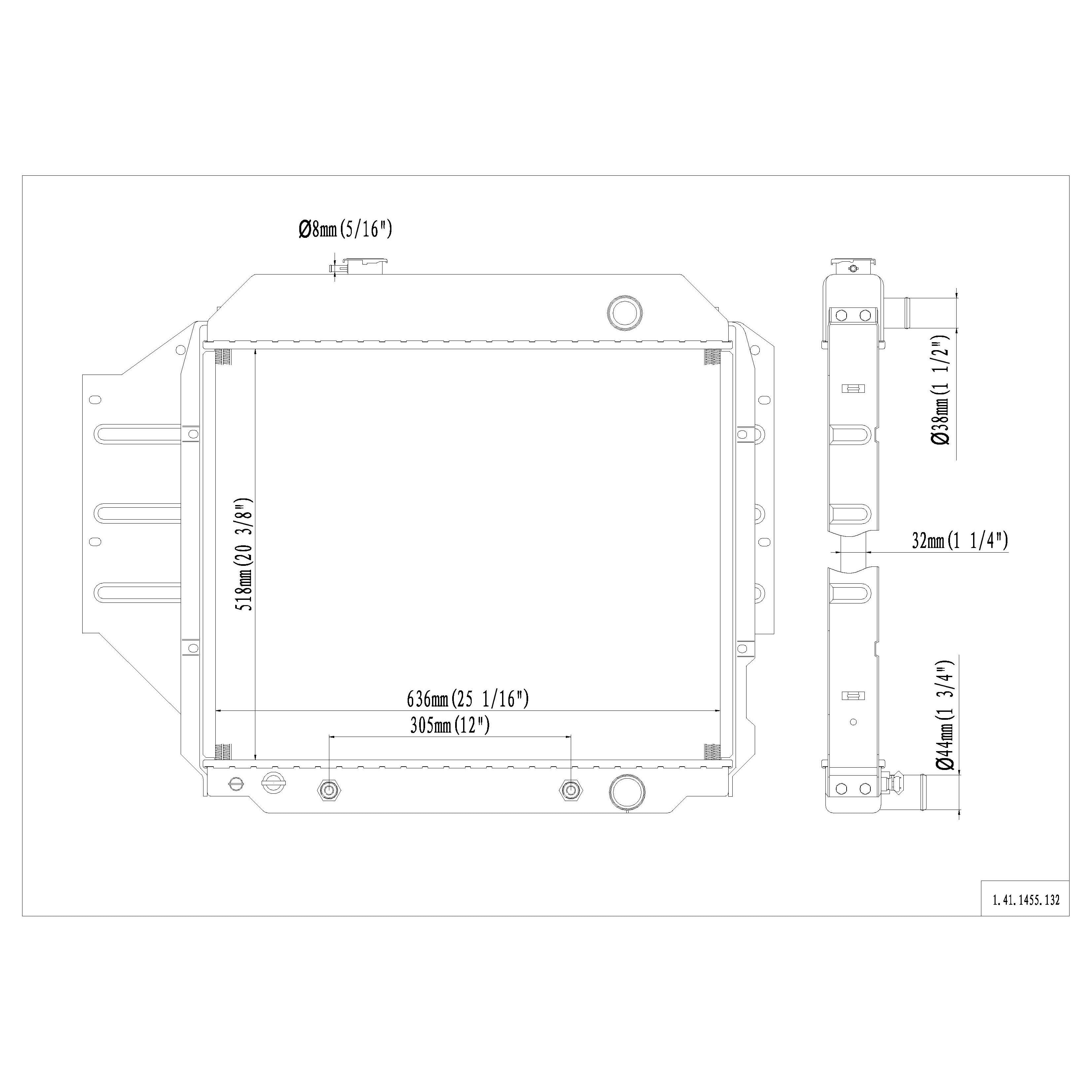 Duralast Radiator C1455 | AutoZone