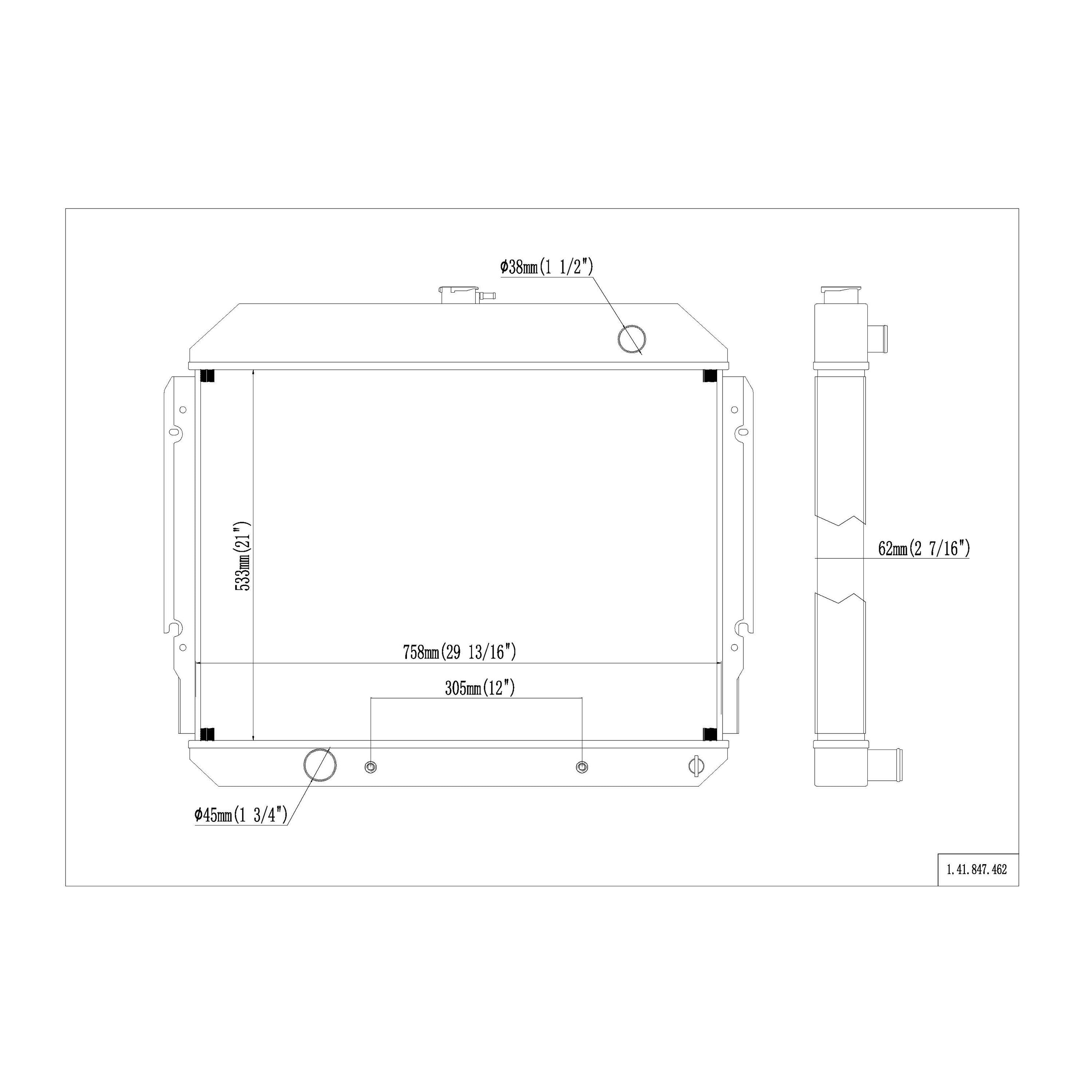 Duralast Radiator C847 | AutoZone