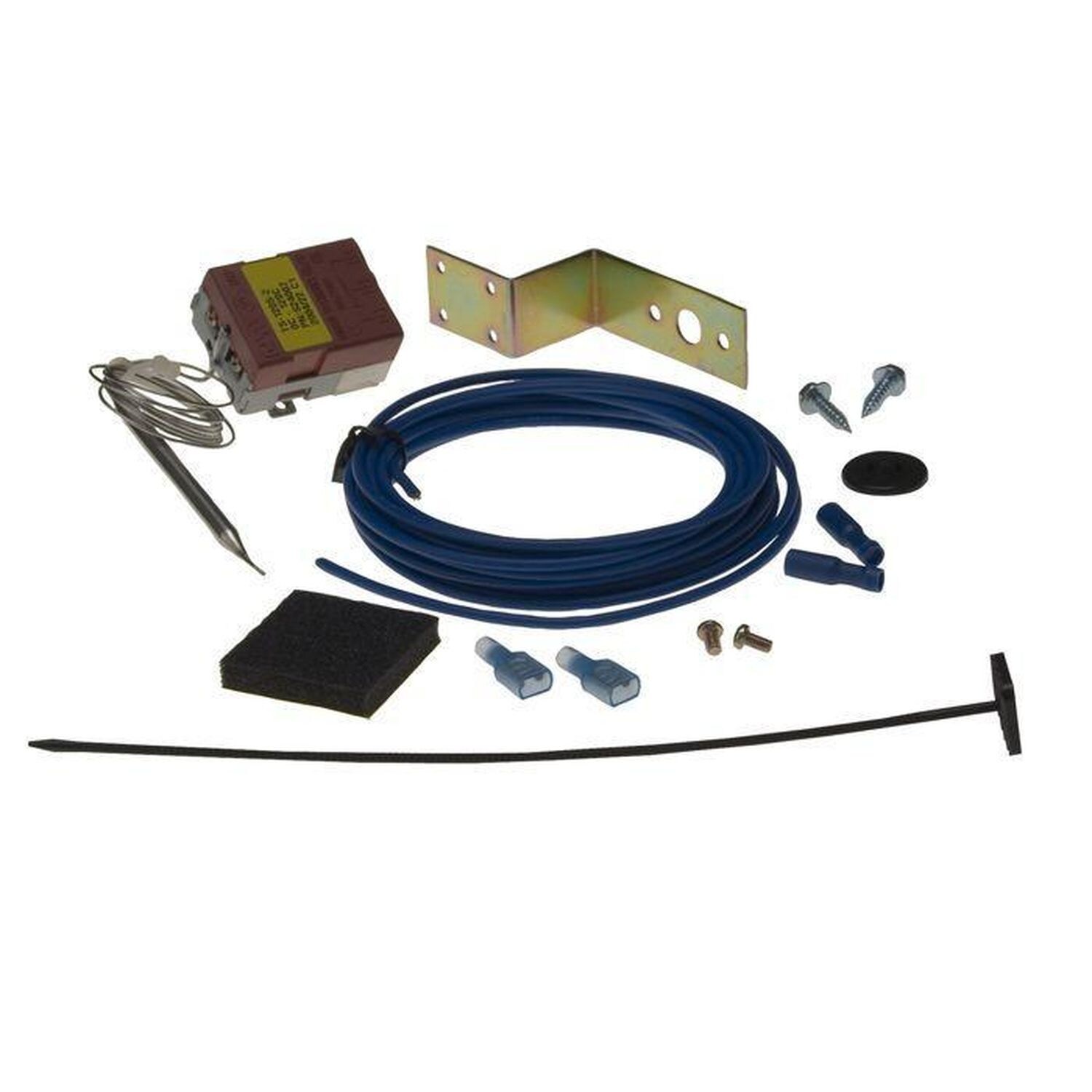 thumbnail image 2 of Top Street King 7" 12V Slim Electric Radiator Cooling Fan – Blue, With Mounting Kit 2 of 5