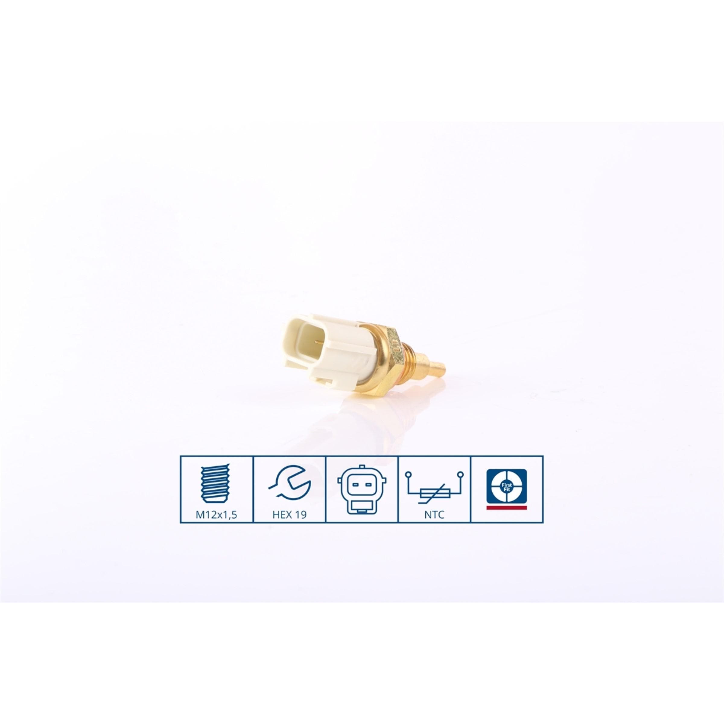 Nissens  Engine Coolant Temperature Sensor 207098 for Toyota Prius C