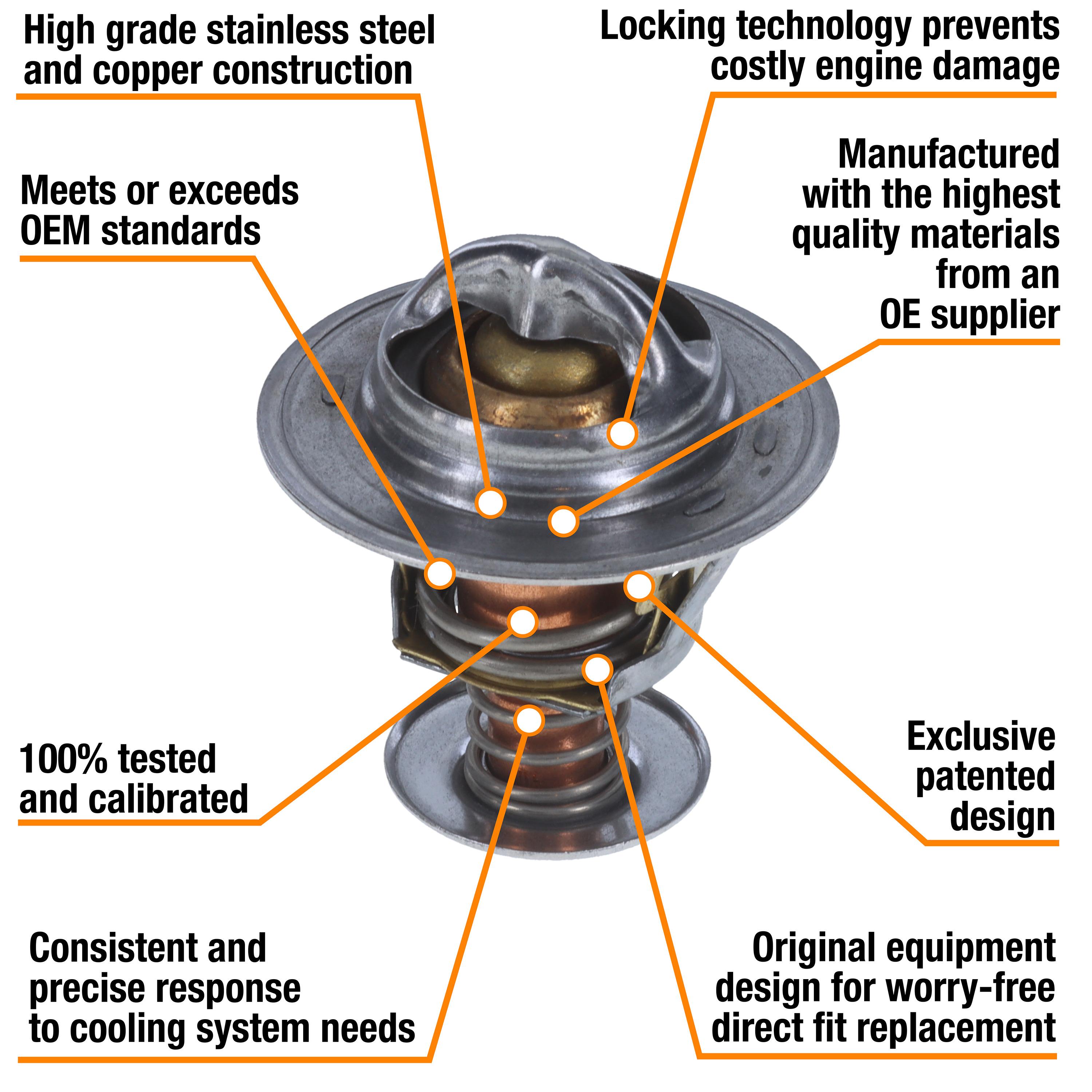 Failsafe Engine Coolant Thermostat 7214-180 | AutoZone
