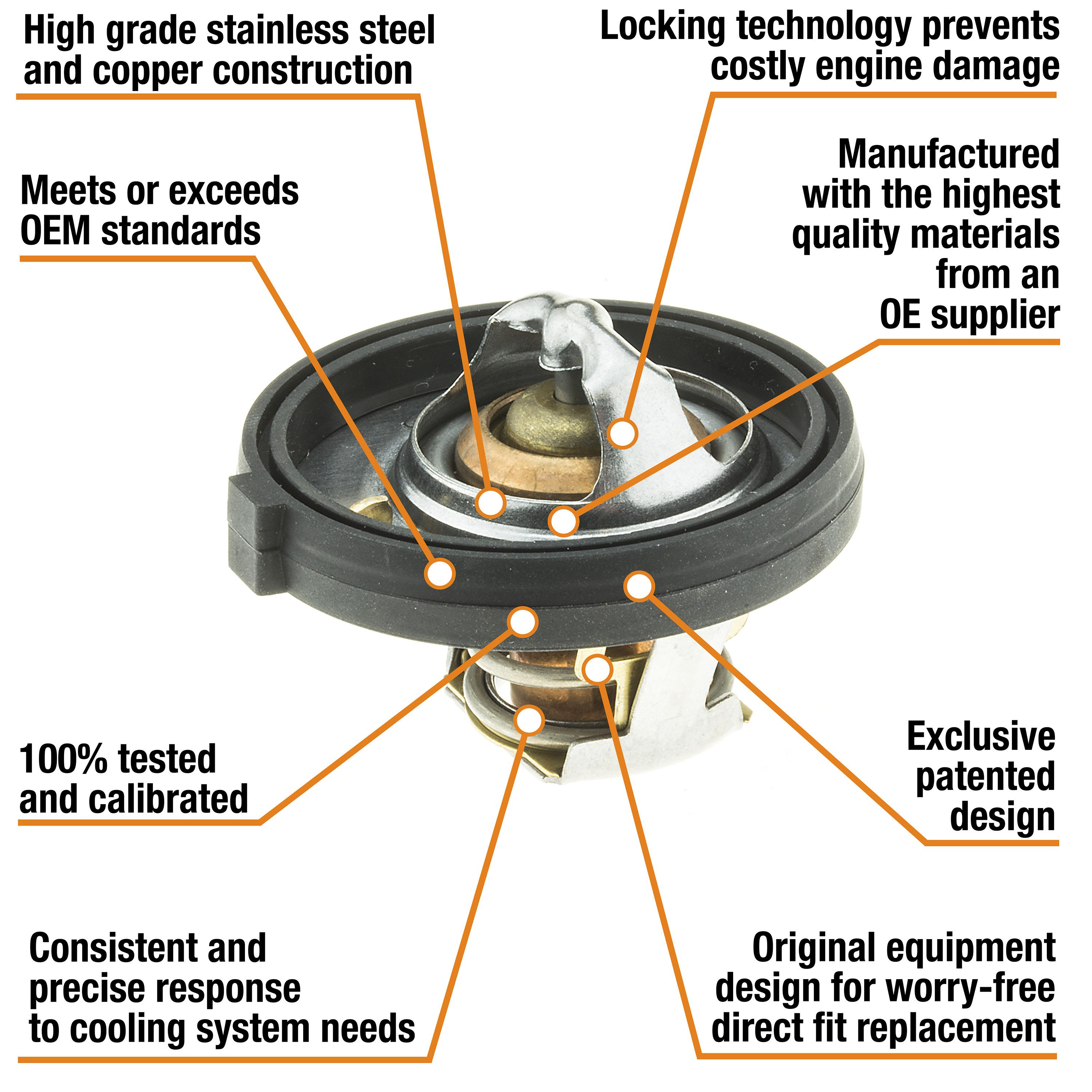 Failsafe Engine Coolant Thermostat 7340-180 | AutoZone