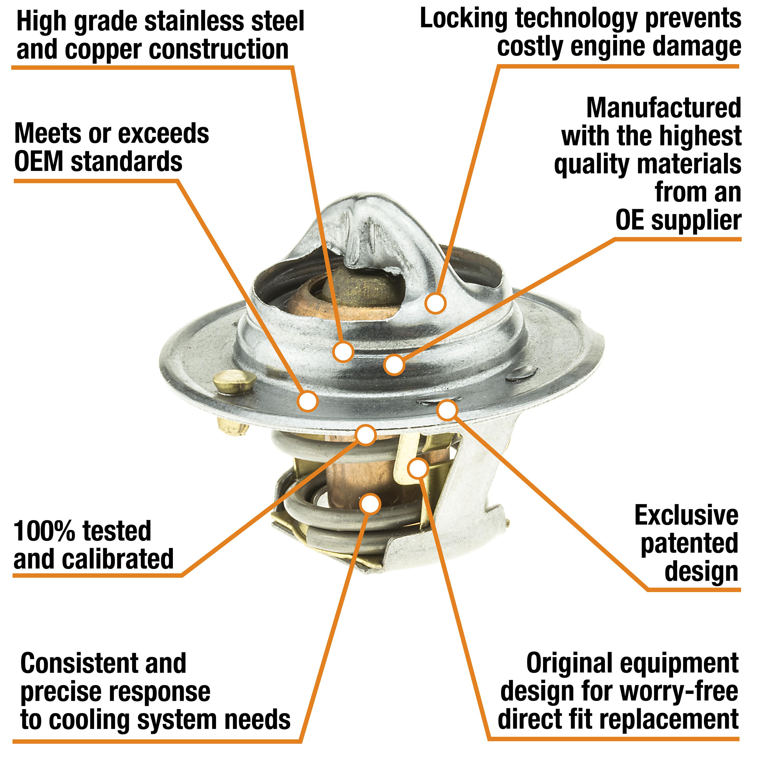 Failsafe Engine Coolant Thermostat 7419-180 | AutoZone