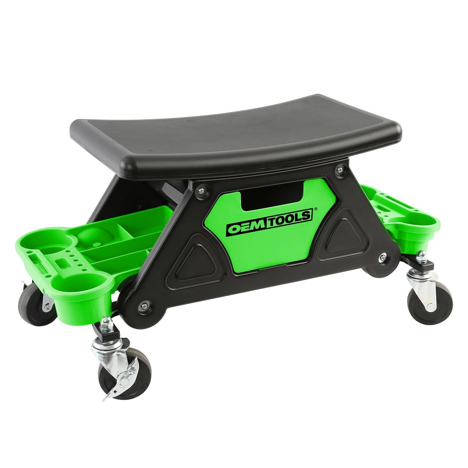 OEMTOOLS Heavy Duty Rolling Workbench and Creeper Seat | AutoZone