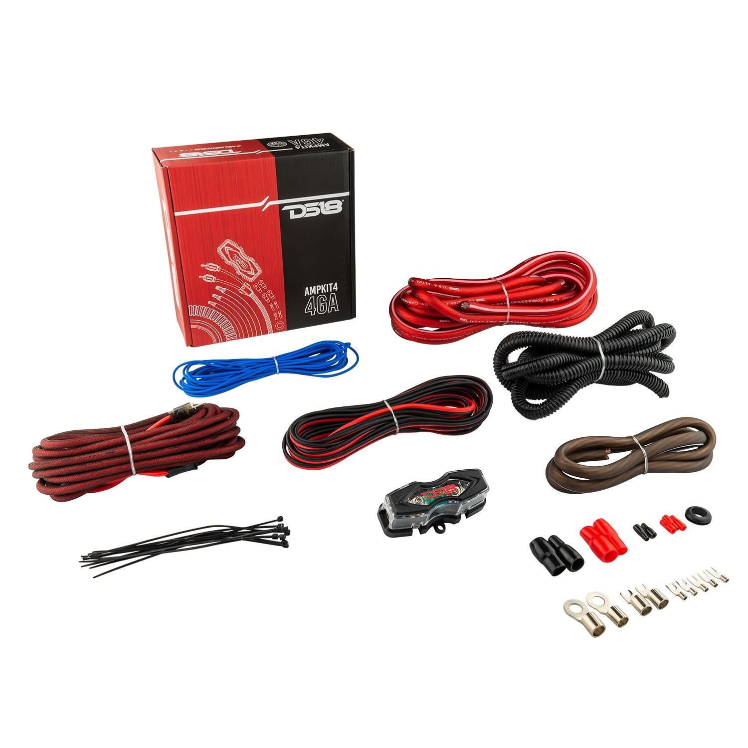 DS18 Audio Amplifier Wiring Kit AMPKIT4 | AutoZone