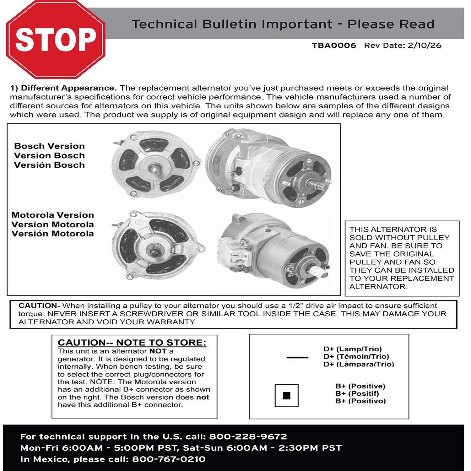 Duralast Remanufactured Alternator 13080 | AutoZone