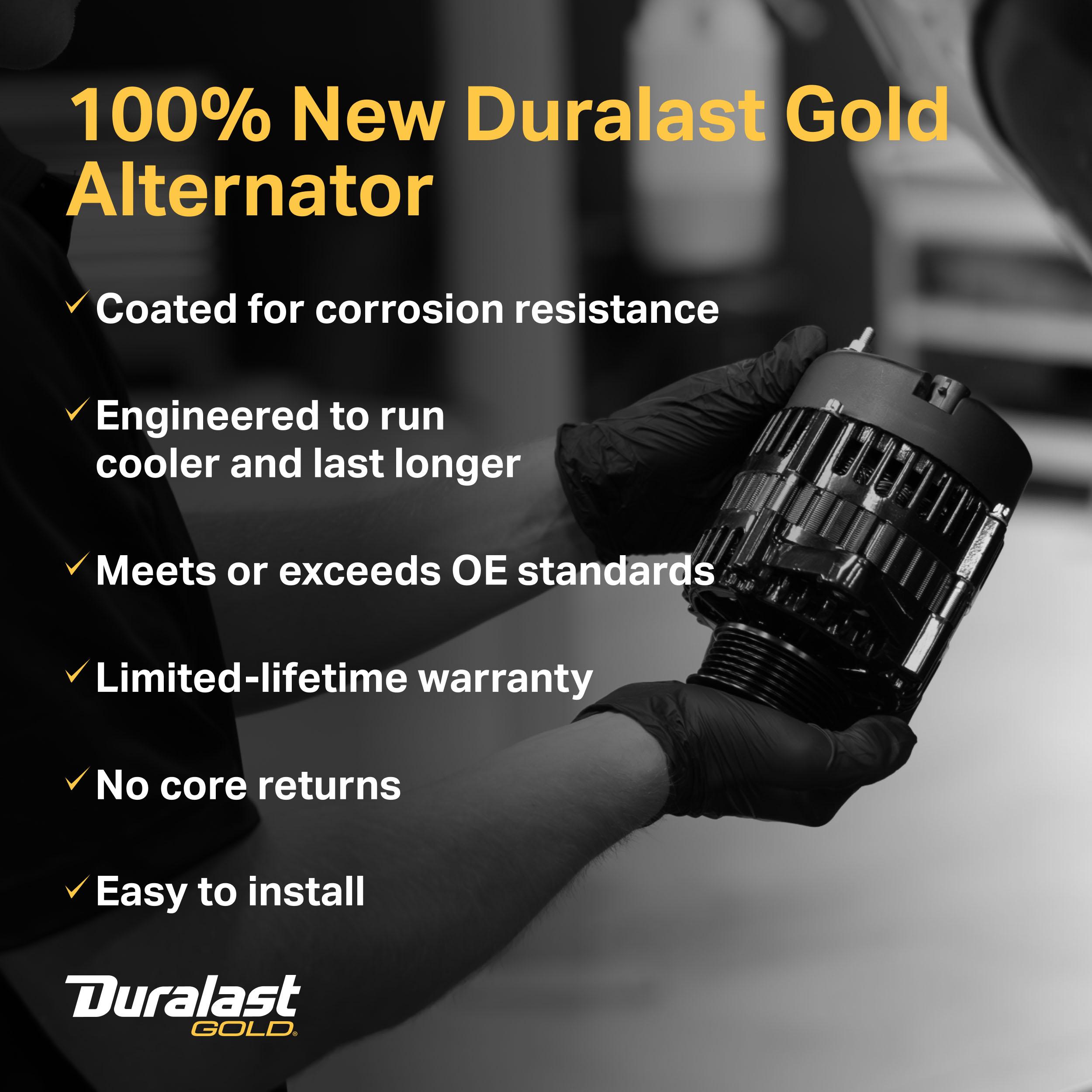 Duralast Gold New Alternator NDLG75812 | AutoZone