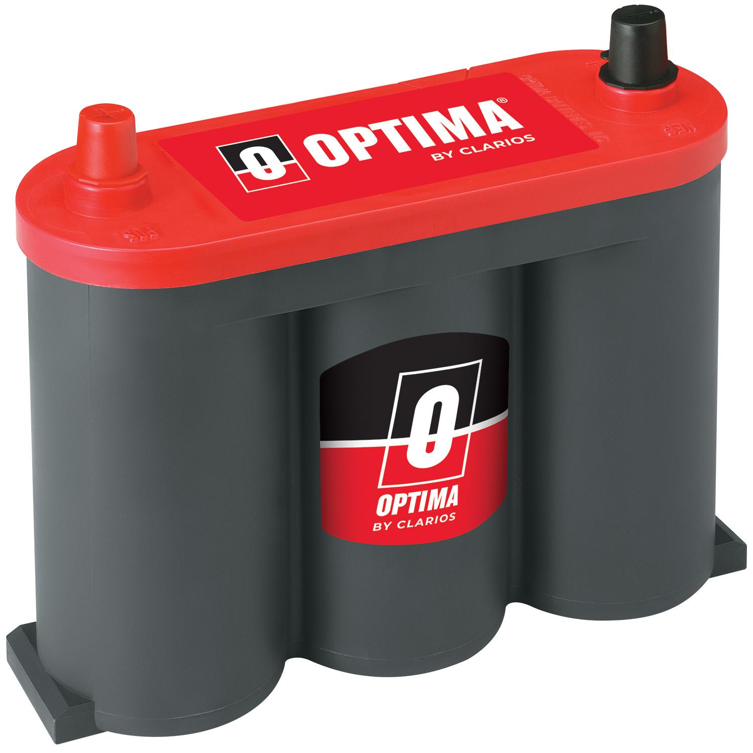 OPTIMA Red Top 6 Volt Group Size 1 Heavy Duty Absorbed Glass Mat