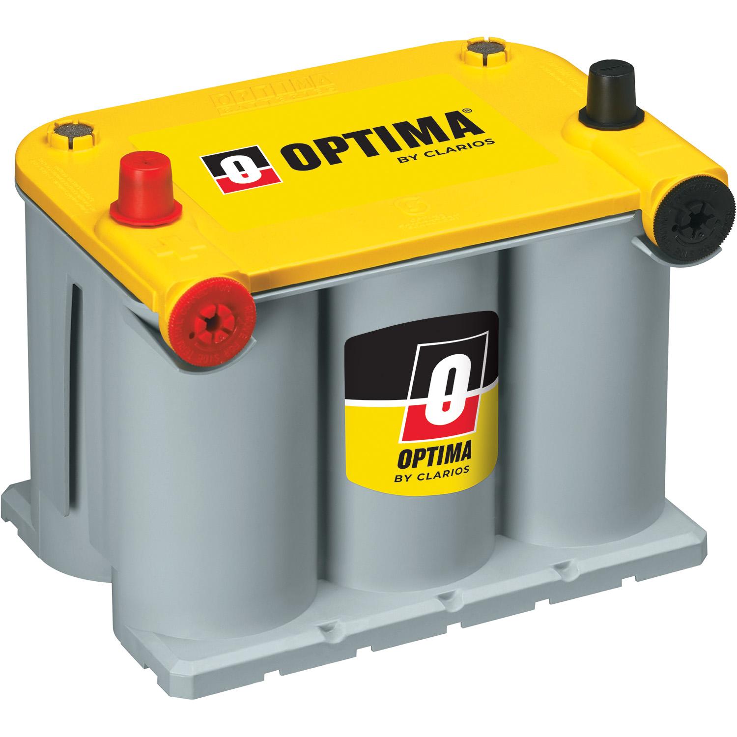 OPTIMA Yellow Top Group Size 75 Absorbed Glass Mat (AGM) Battery D75-25 for Smart