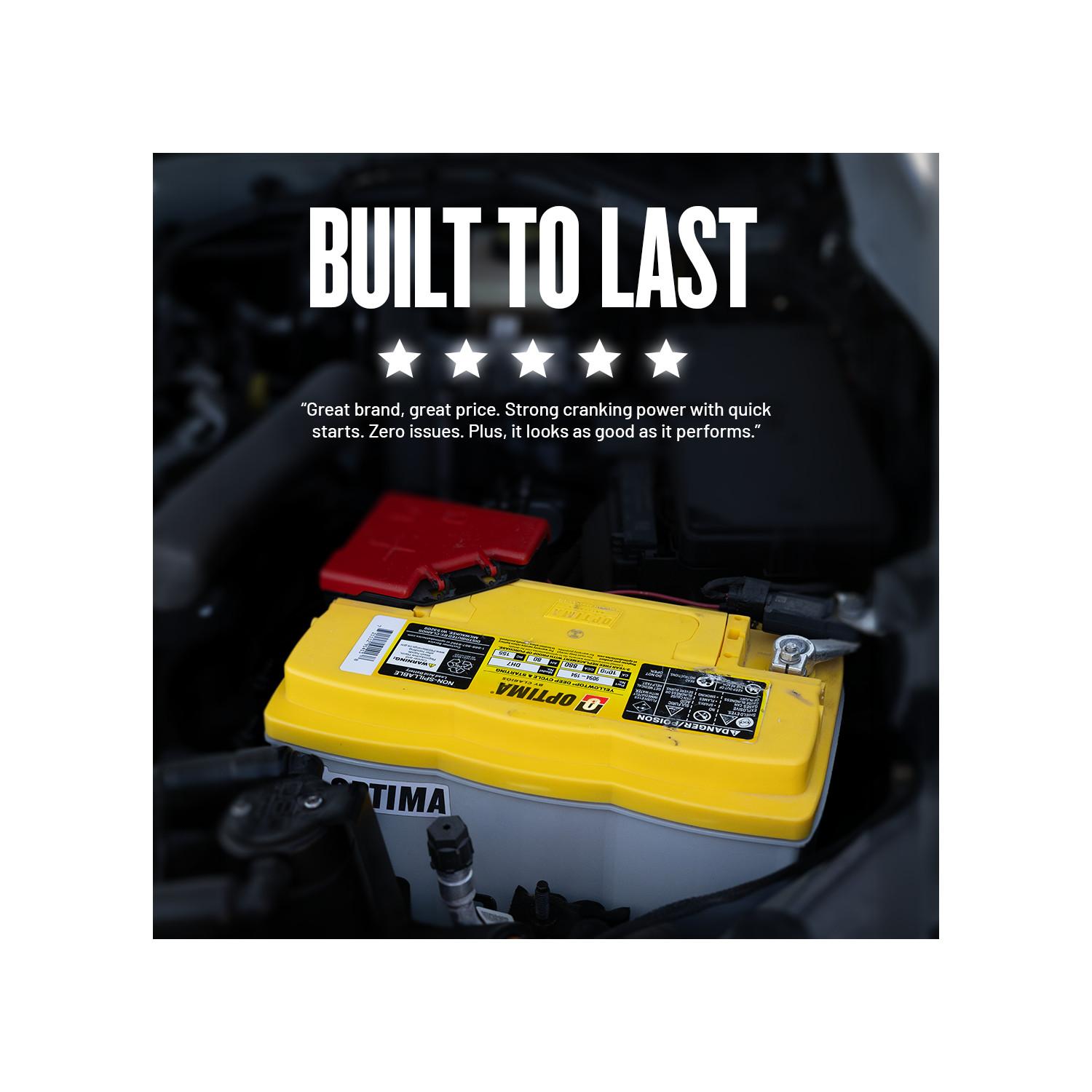 OPTIMA Yellow Top Group Size 94R / H7 Absorbed Glass Mat (AGM