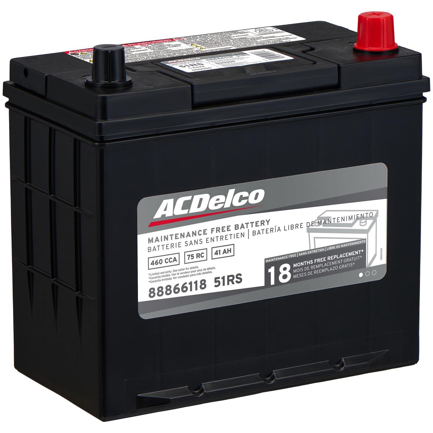 ACDelco Advantage Group Size 51R Battery 51RS for Buick Regal