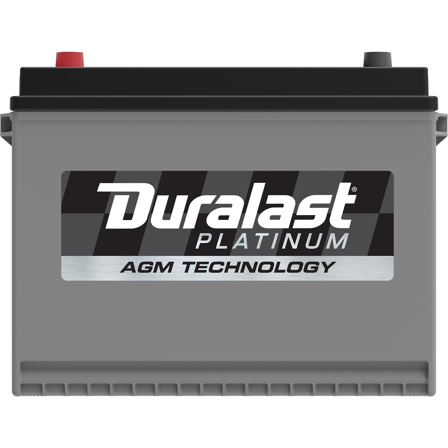 Duralast Platinum Group Size 24F Absorbed Glass Mat (AGM) Battery 24F-AGM