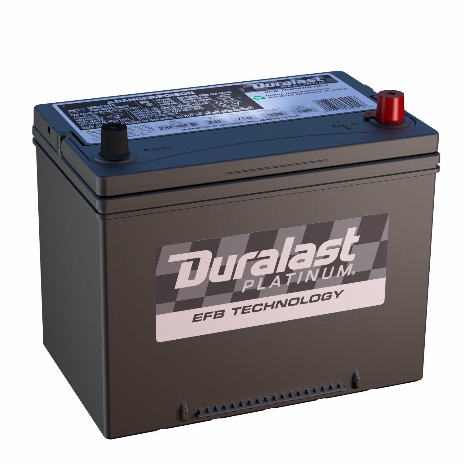 Acura MDX Duralast Platinum Battery - AutoZone, image size:1500x1500