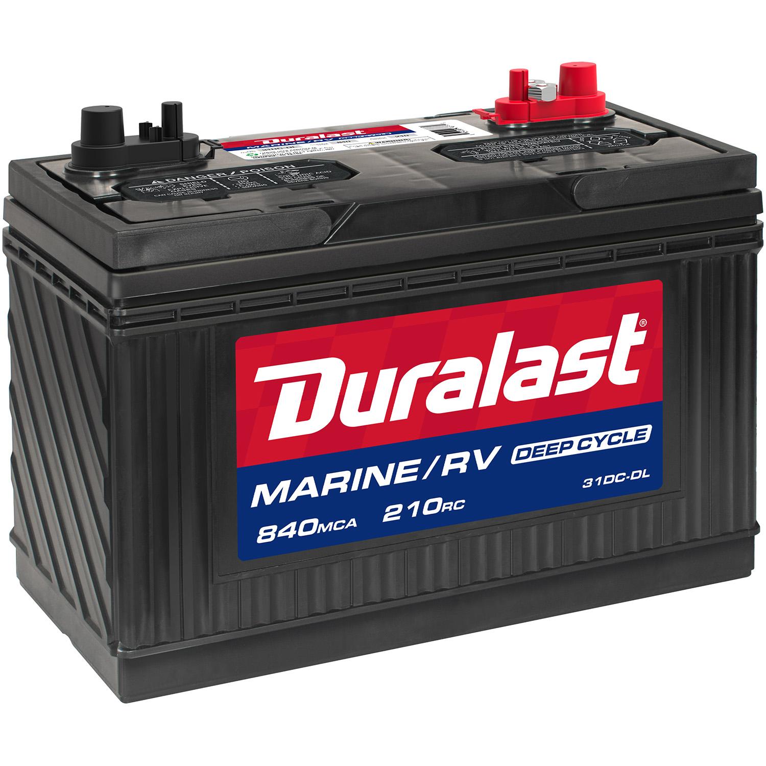 Duralast Battery 29H / Group Size Marine Marine/RV Deep Cycle 31DC-DL for Buick Regal